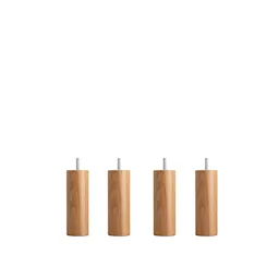 DUX SC sängben rund ek 4-pack