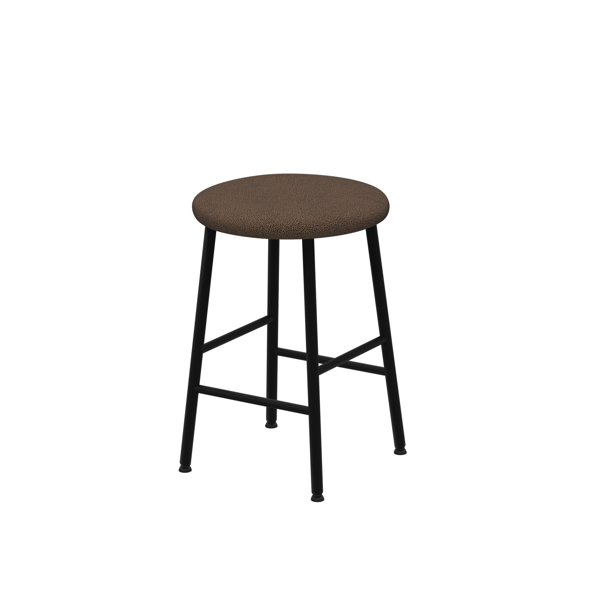 HEM - Kendo Counter Stool - Rosewood - Sittpallar - LucidiPevere - Brun - Metall/Trä/Skum/Plast/Ull