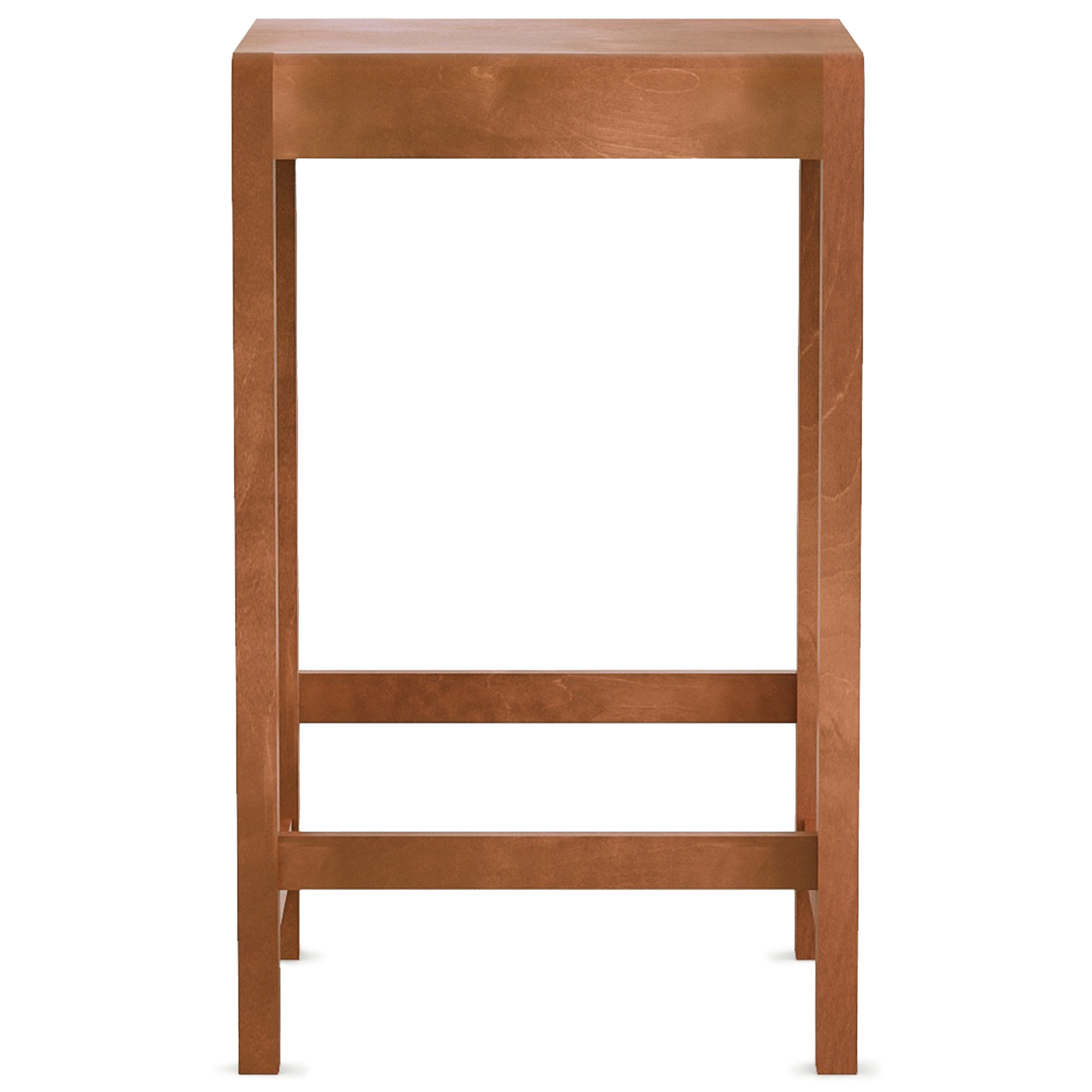 Frama - Stool 01 – Warm Brown Birch – H65 - Pallar - Frama Studio - Träfärgad - Trä | Möbler - Stolar Och Pallar - Pallar | Möbelexperten