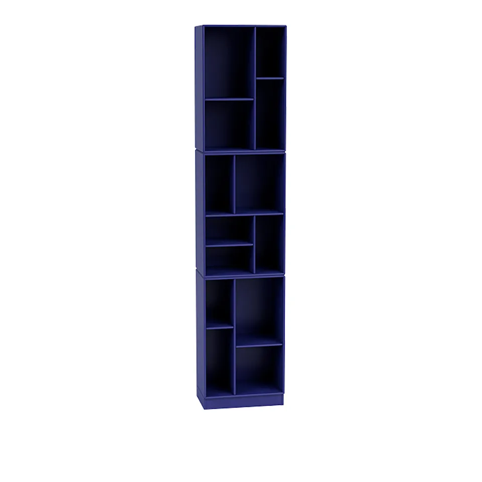 Loom Slim Bookcase - Plinth H7 cm
