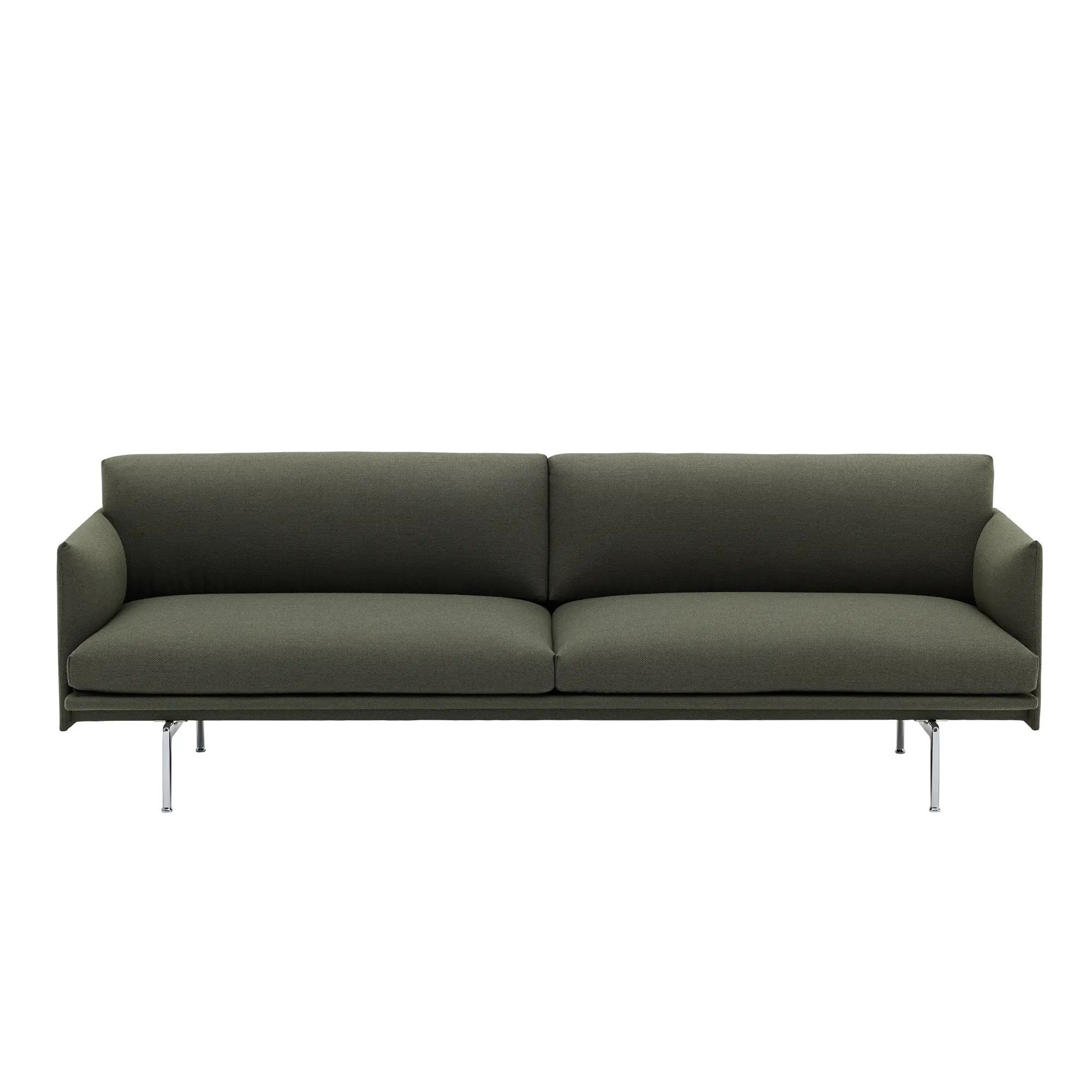 Outline 3-Seater / Polished Aluminium Base