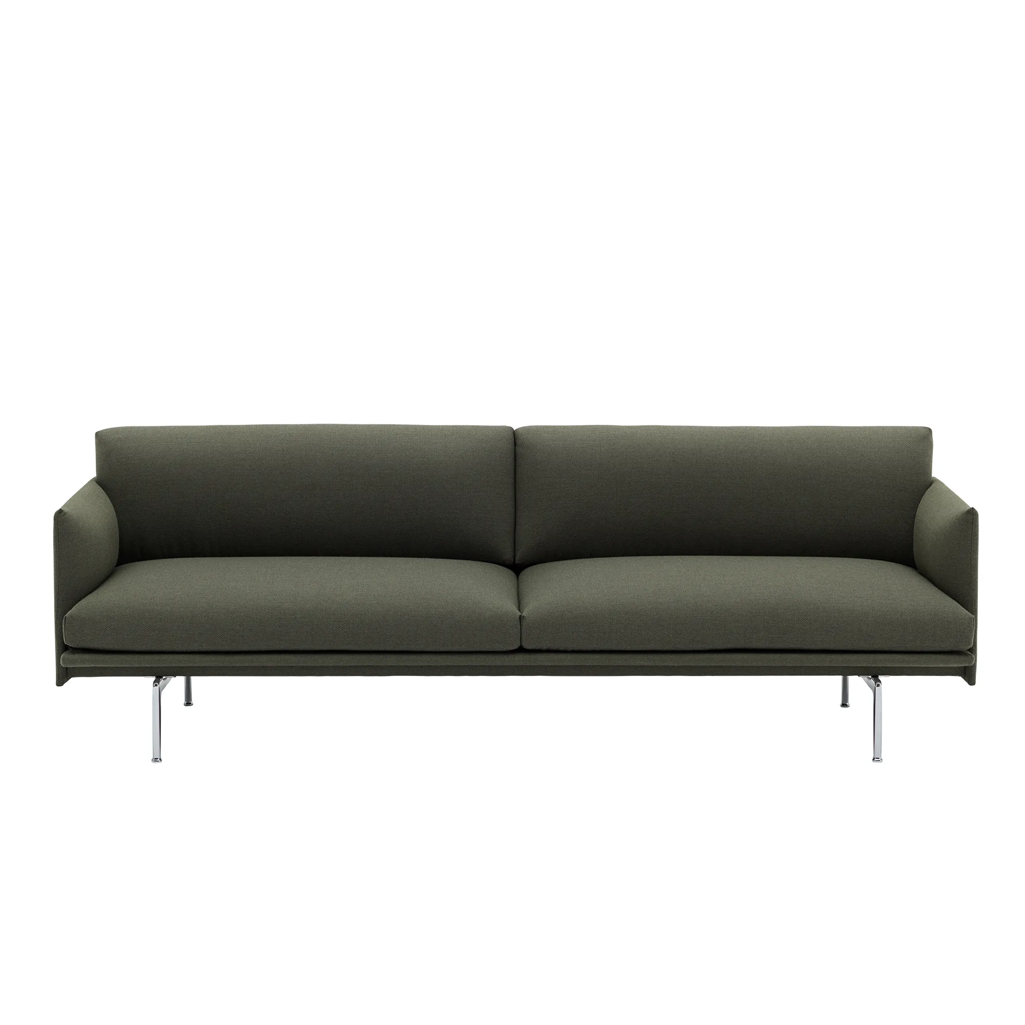 Outline 3-Seater / Polished Aluminium Base