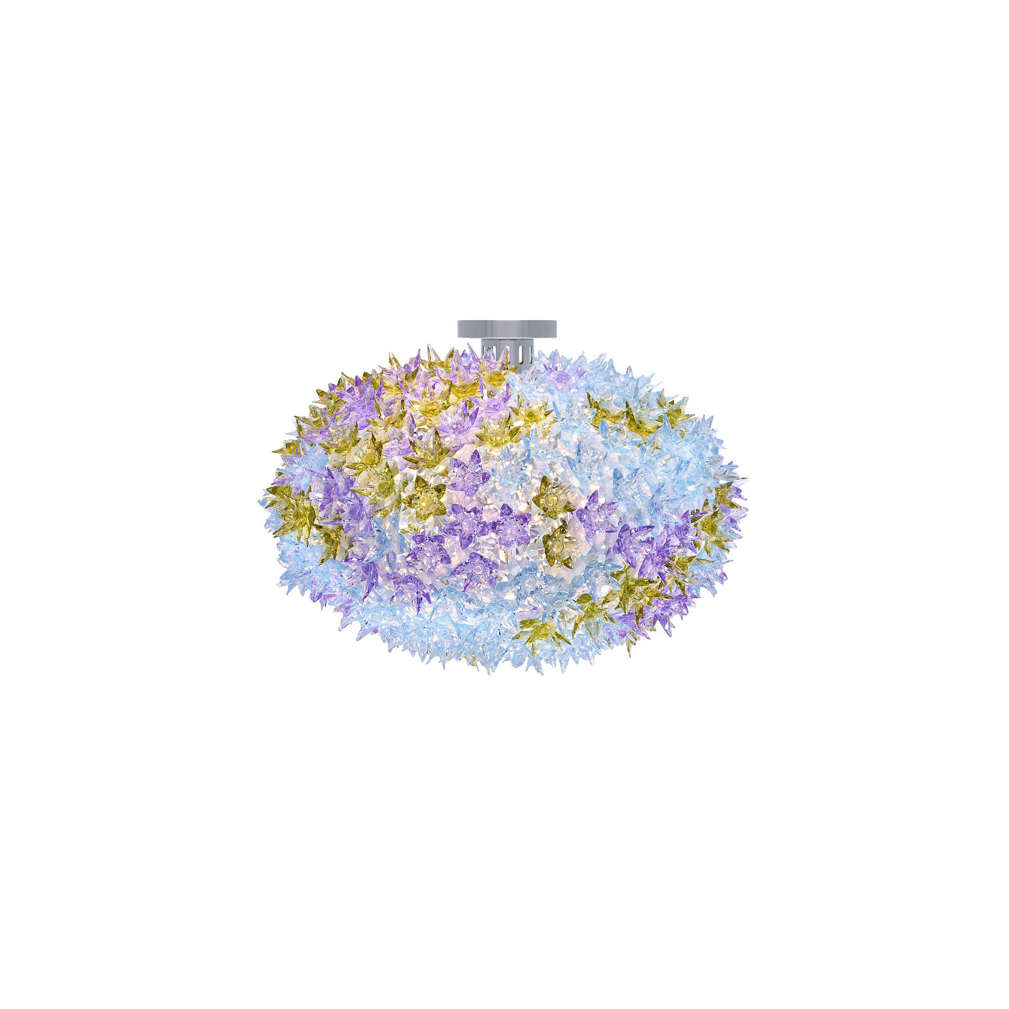 Kartell - Bloom C1 Ceiling 9275, Lavender, Incl. 6xLED 4,5W G9 - Plafonder - Ferruccio Laviani - Lila