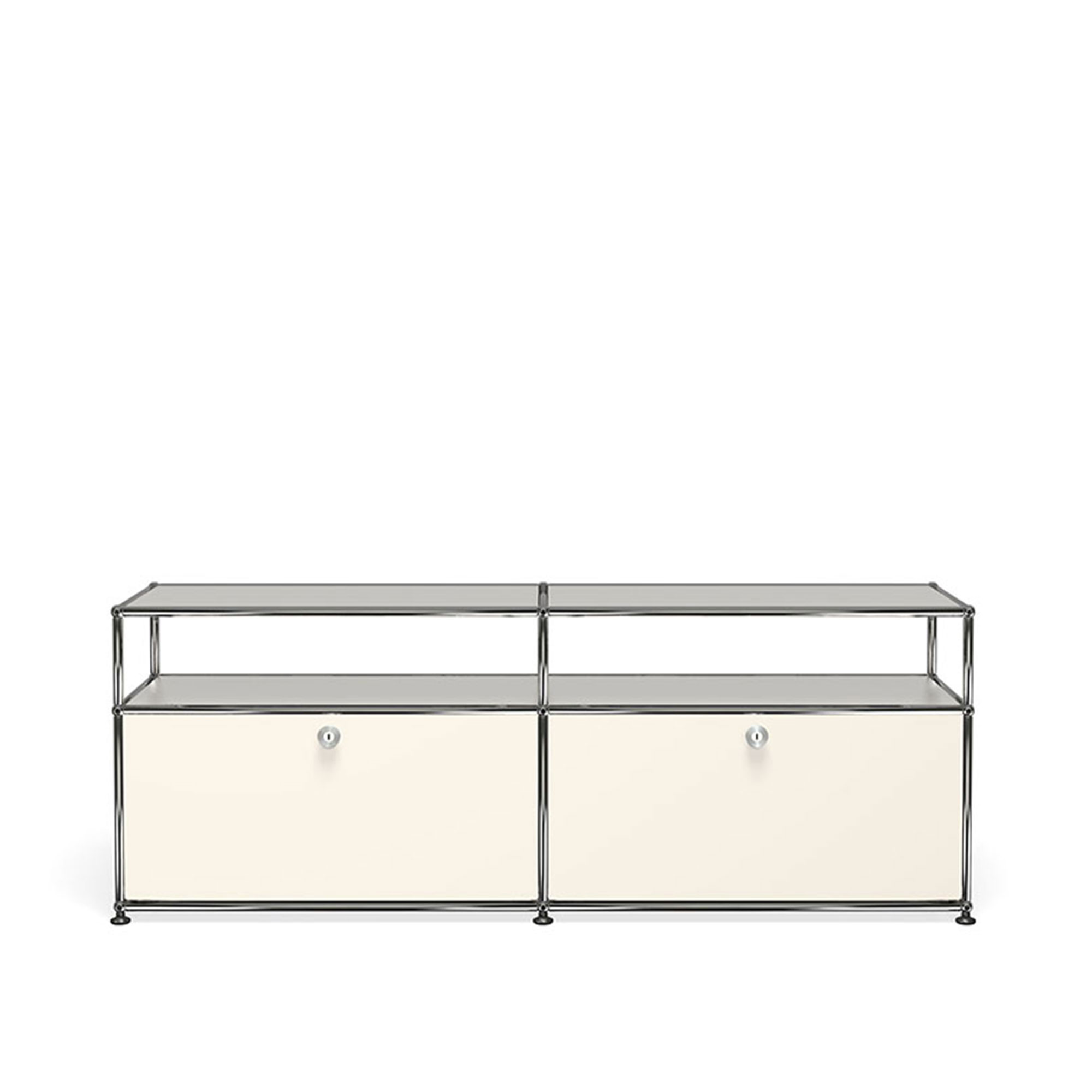 USM - USM Haller 42 Sideboard, Pure White - Fritz Haller,Paul Schärer - Vit - Metall