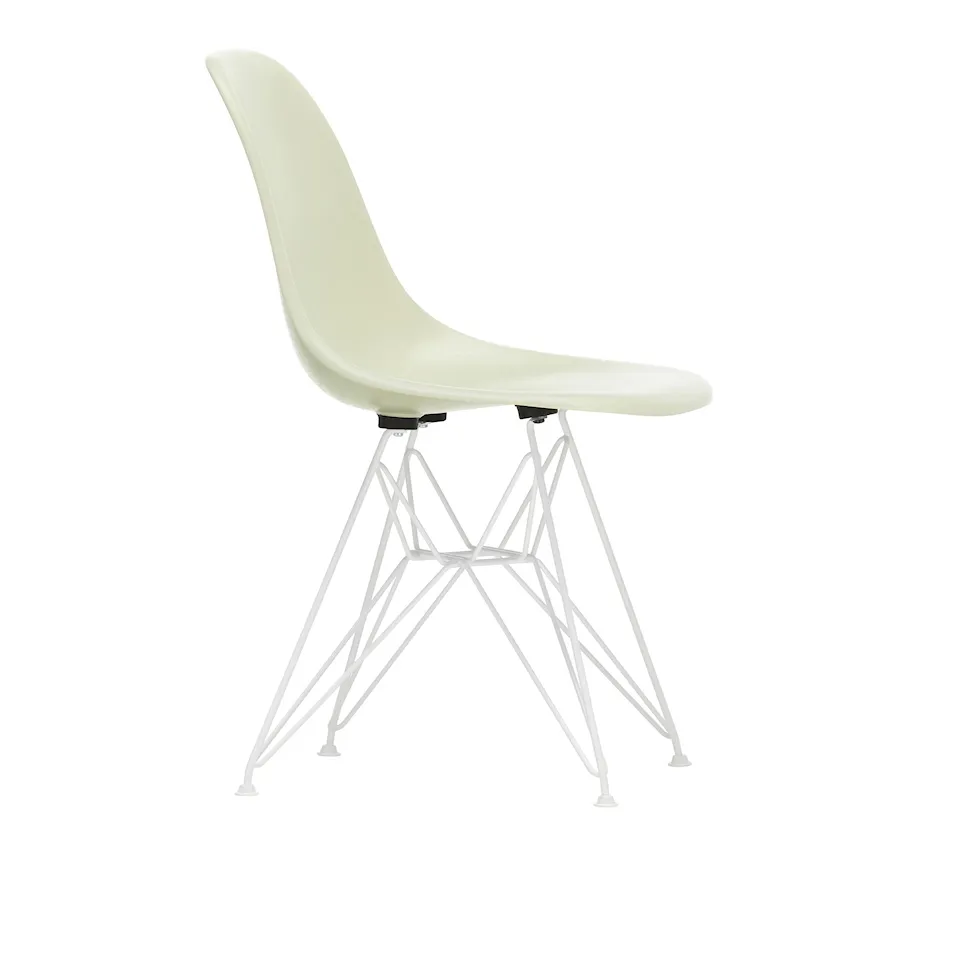 Eames Fiberglass Chair DSR stol White