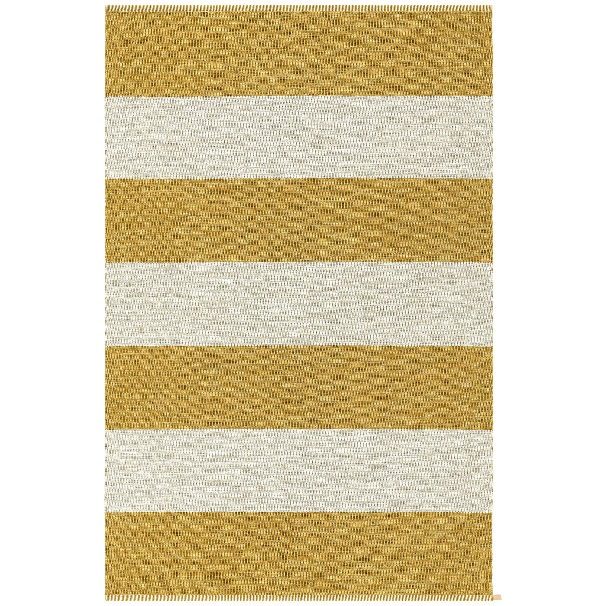 kasthall - wide stripe icon, 290x380cm, sunny day 450 - ullmattor - gunilla lagerhem ullberg - gul