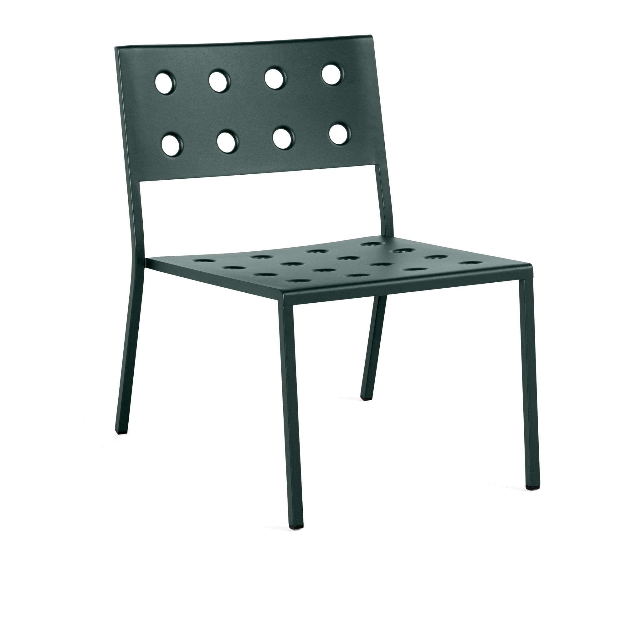 HAY - Balcony Lounge Chair - Dark forest - Loungestolar - Ronan & Erwan Bouroullec - Grön - Metall