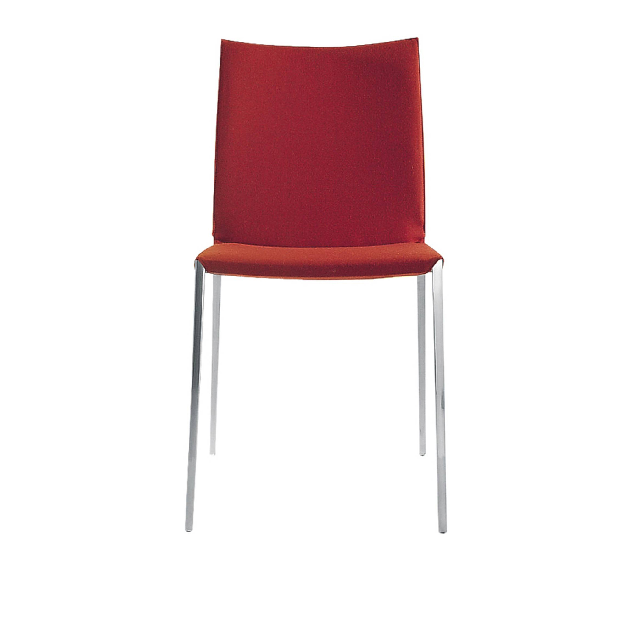 Zanotta - 2087 Lia Stol, Ram: Polerad aluminium, Läder: Kat. 95 - 0309 - Spisestoler - Roberto Barbieri - Beige - Metall