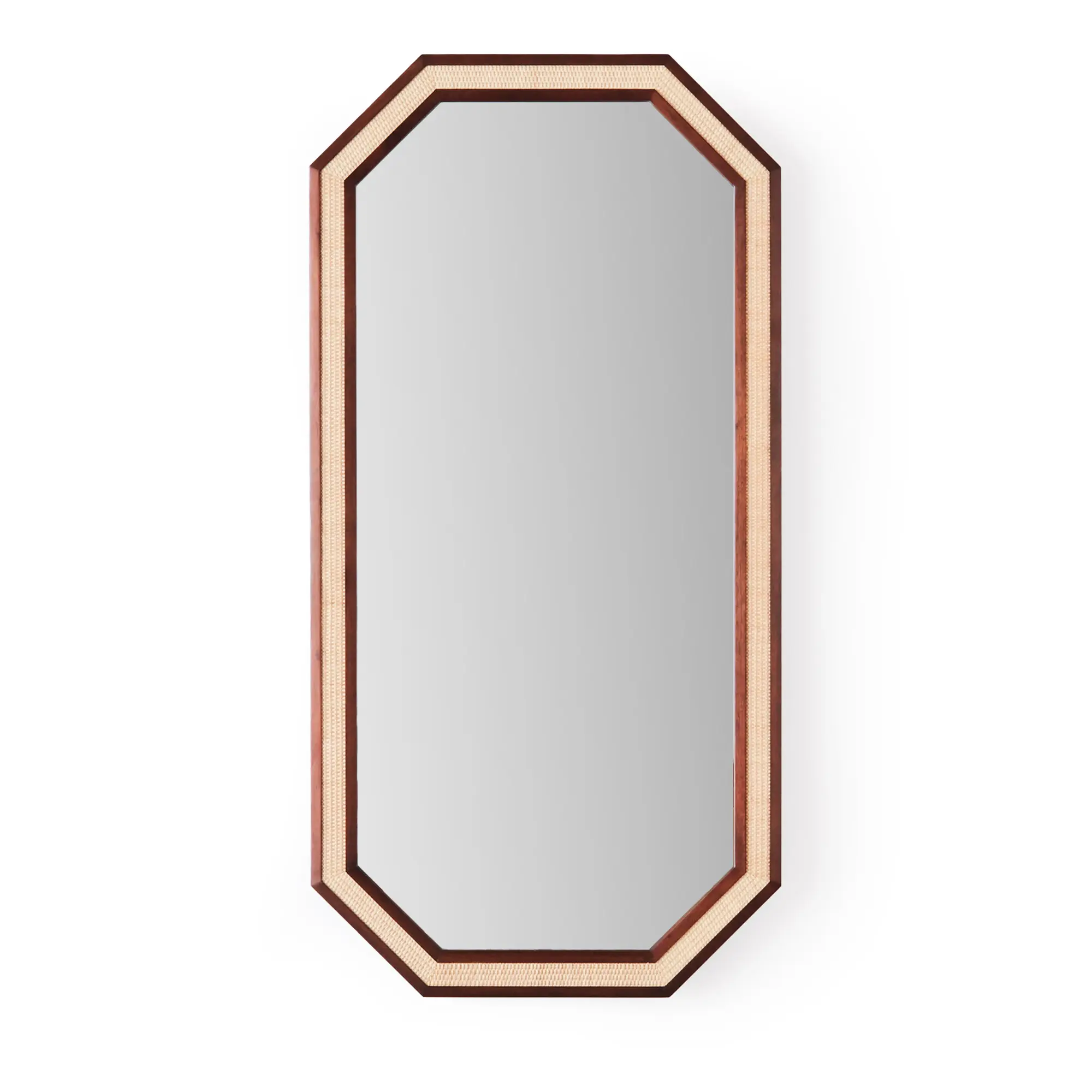 Rattan Mirror Large
