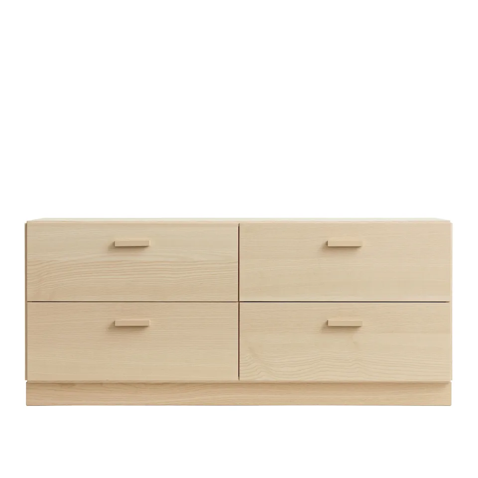 Relief Chest of Drawers Low Plinth