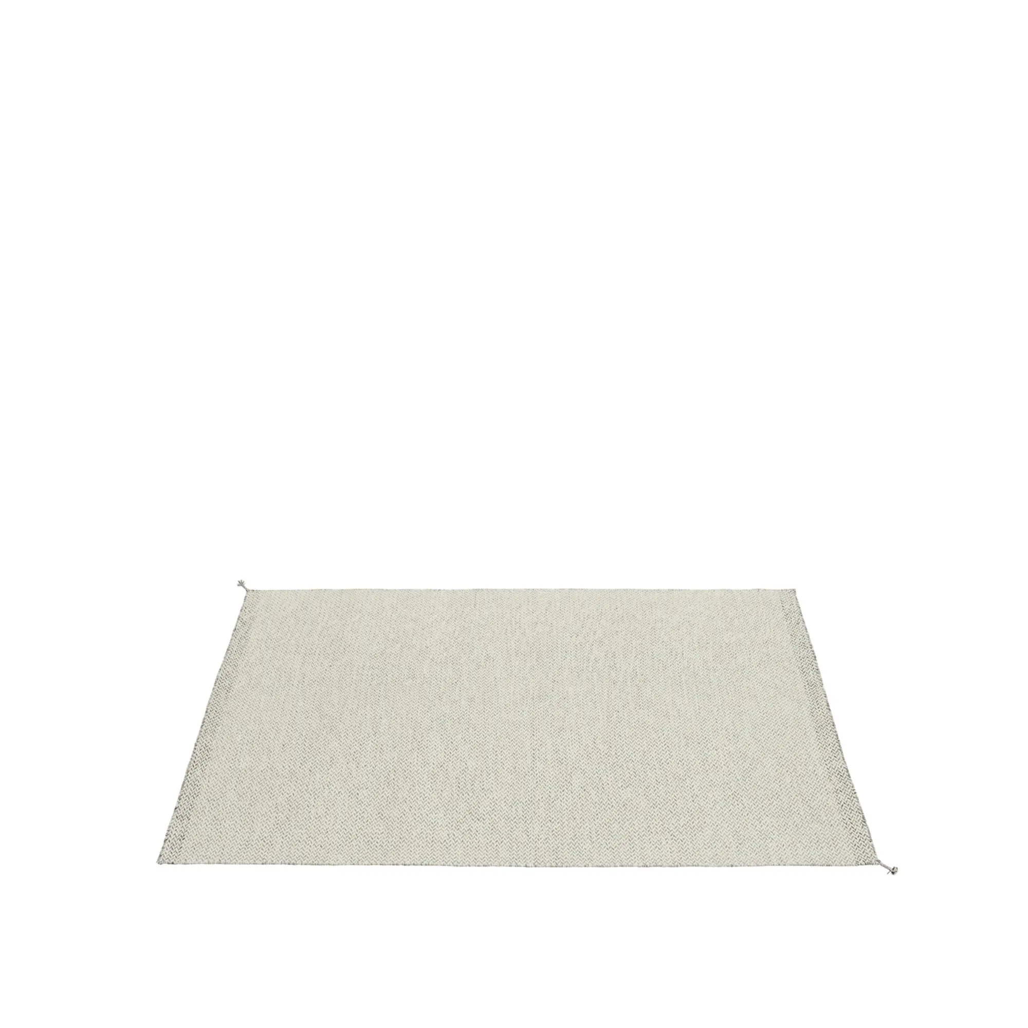 Ply rug recycled polyester off-white