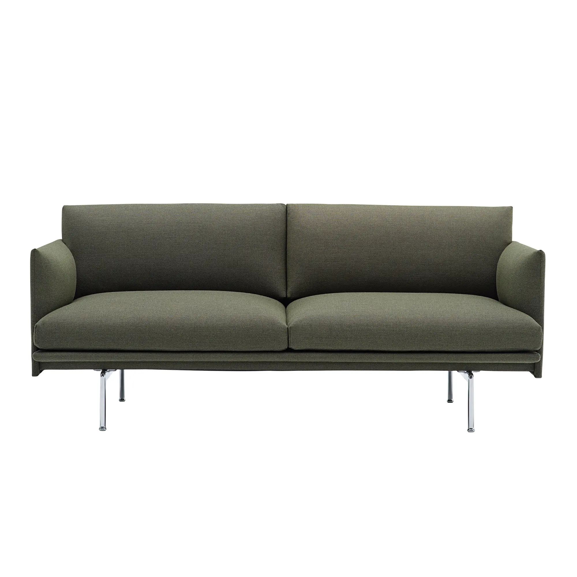 Outline 2-Seater / Polished Aluminium Base