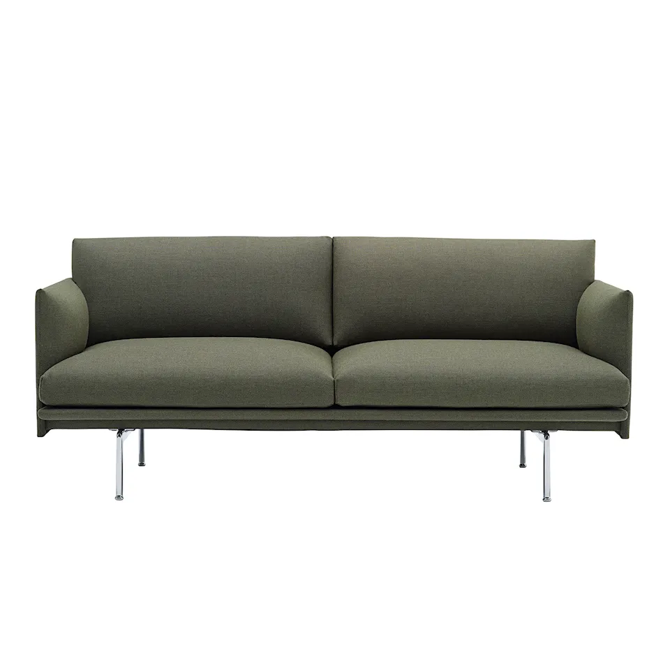 Outline 2-Seater / Polished Aluminium Base