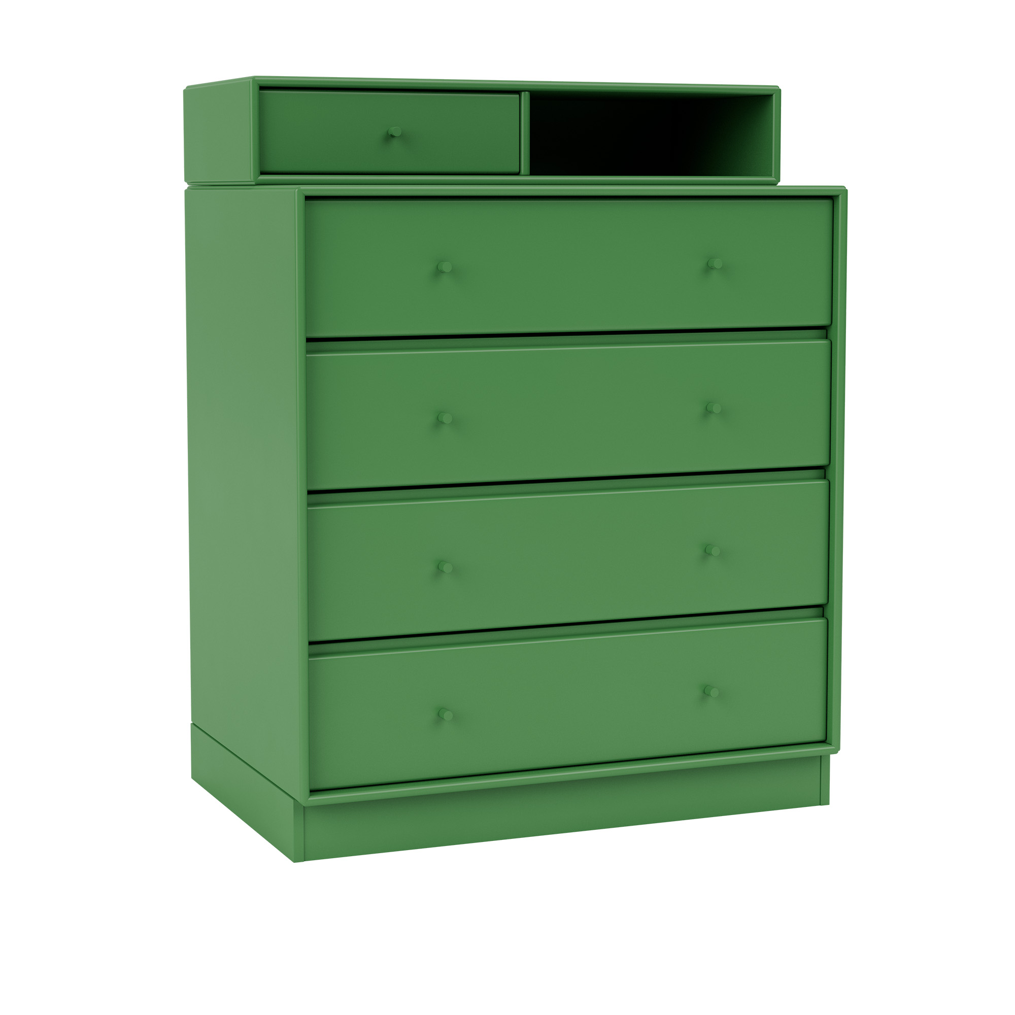 Montana - Keep Chest Of Drawers 152-Parsley 07 Plinth 7 cm - Byråer - Peter J. Lassen - Grön - Trä | Möbler - Förvaring Och Hyllor - Byråer | Möbelexperten