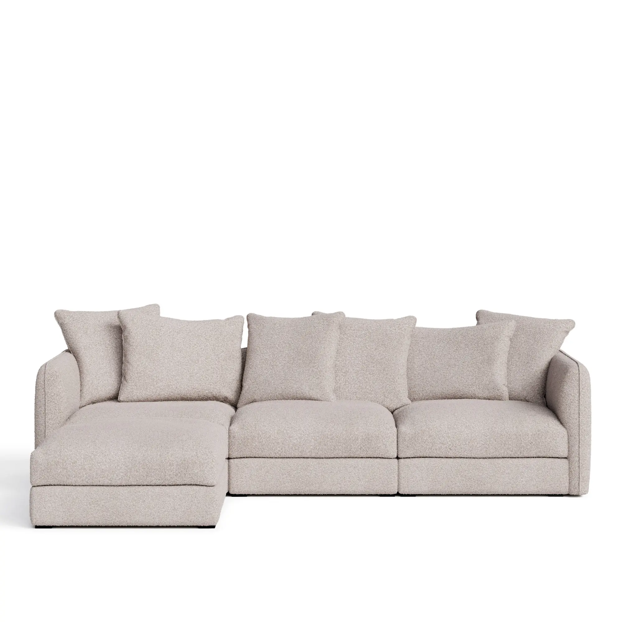 Pavarotti 3-Seater with Ottoman
