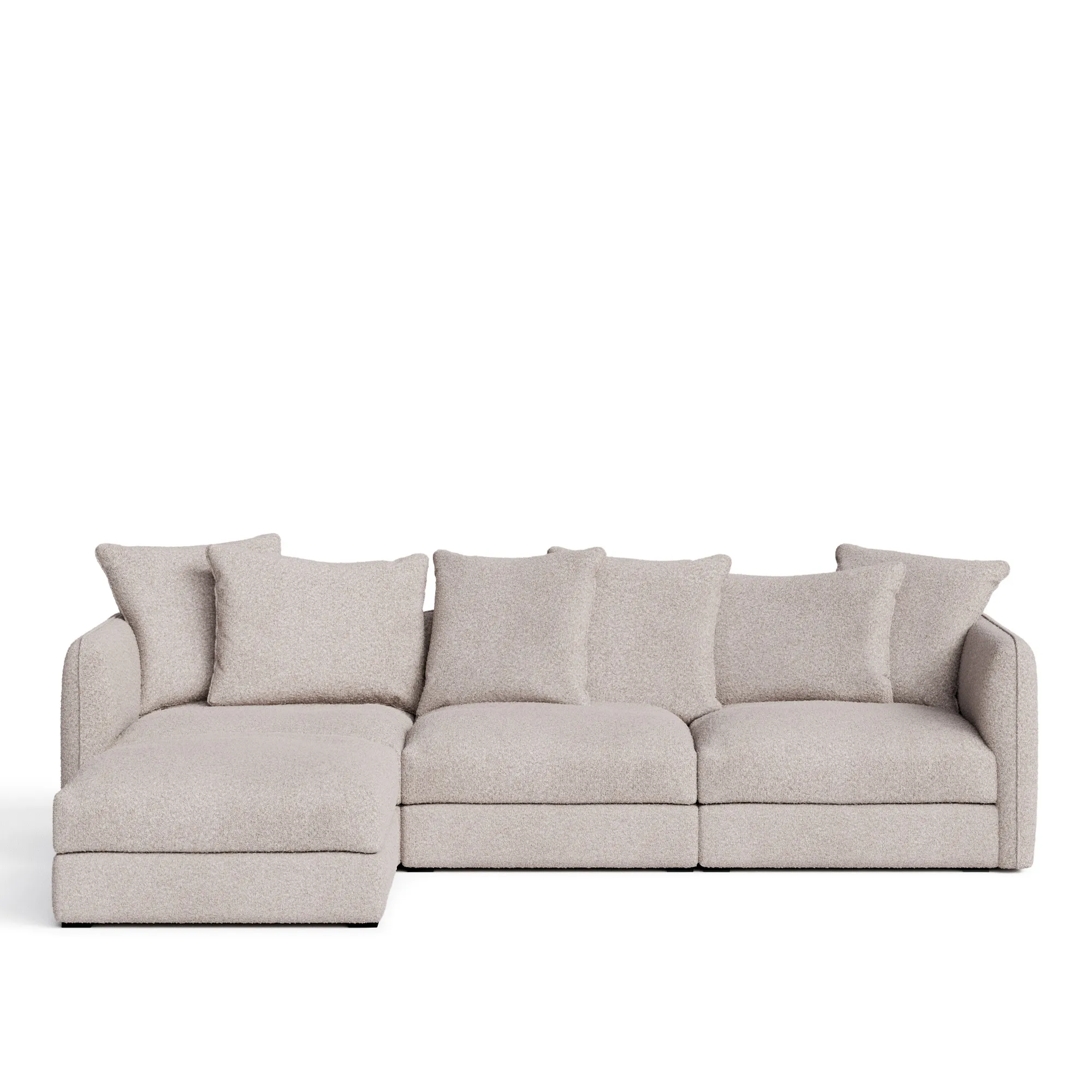 Pavarotti 3-Seater with Ottoman