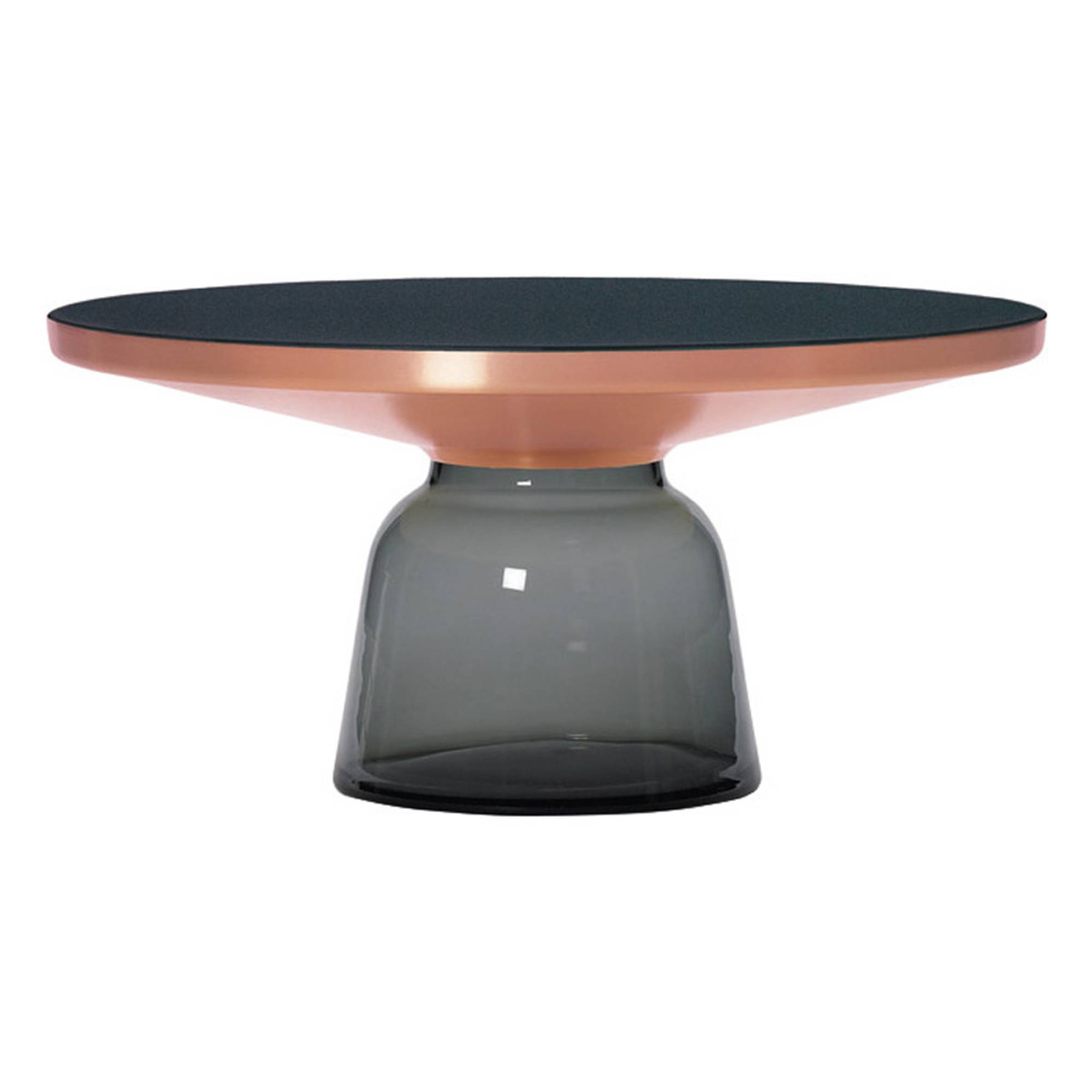 ClassiCon - Bell Coffee Table Copper - Sofabord - Sebastian Herkner - Grå - Glass/Metall