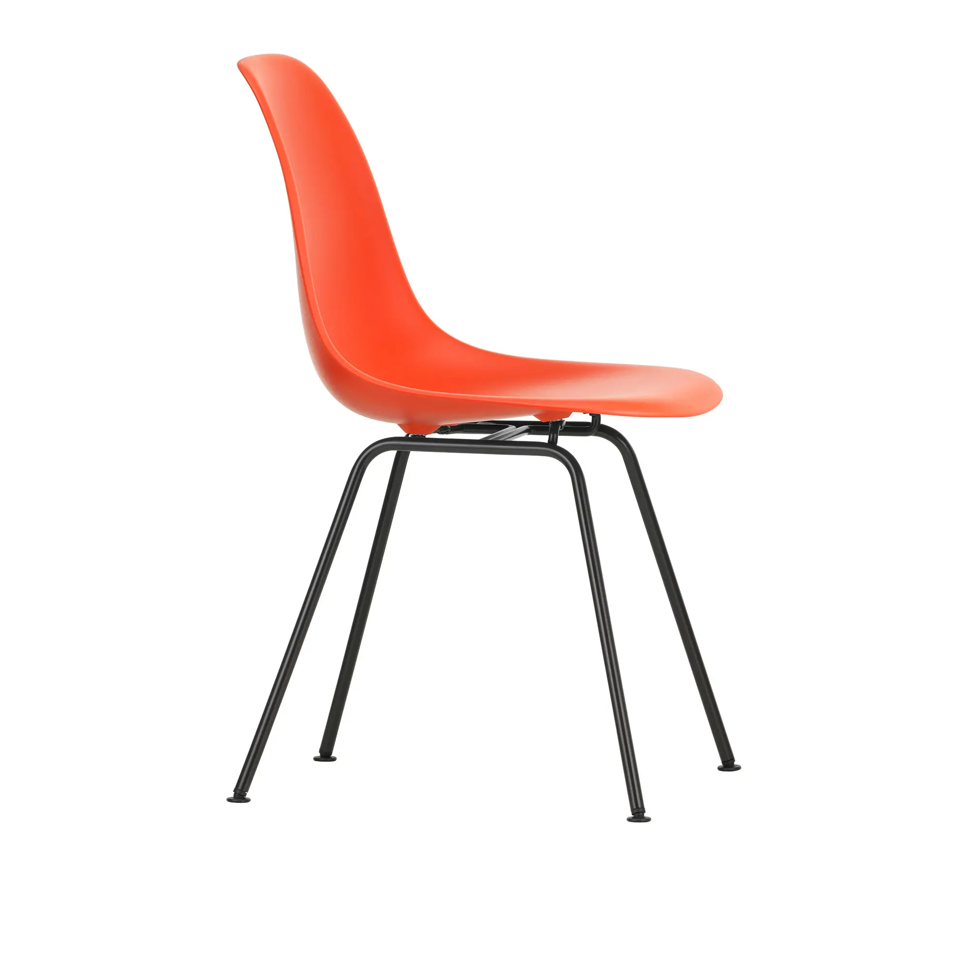 Eames RE Plastic Chair DSX stol Basic Dark