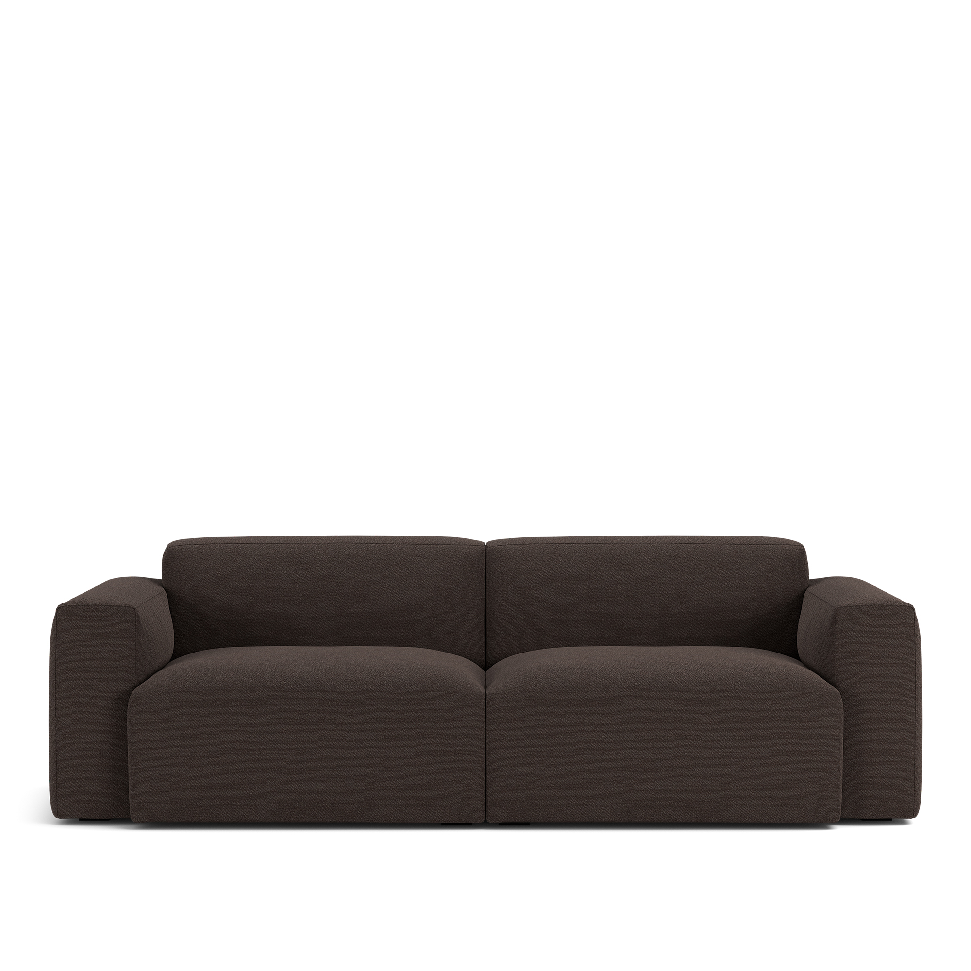 NOGA - Brick 2-Seater Sofa Lario 120 Fixed Upholstery - Soffor