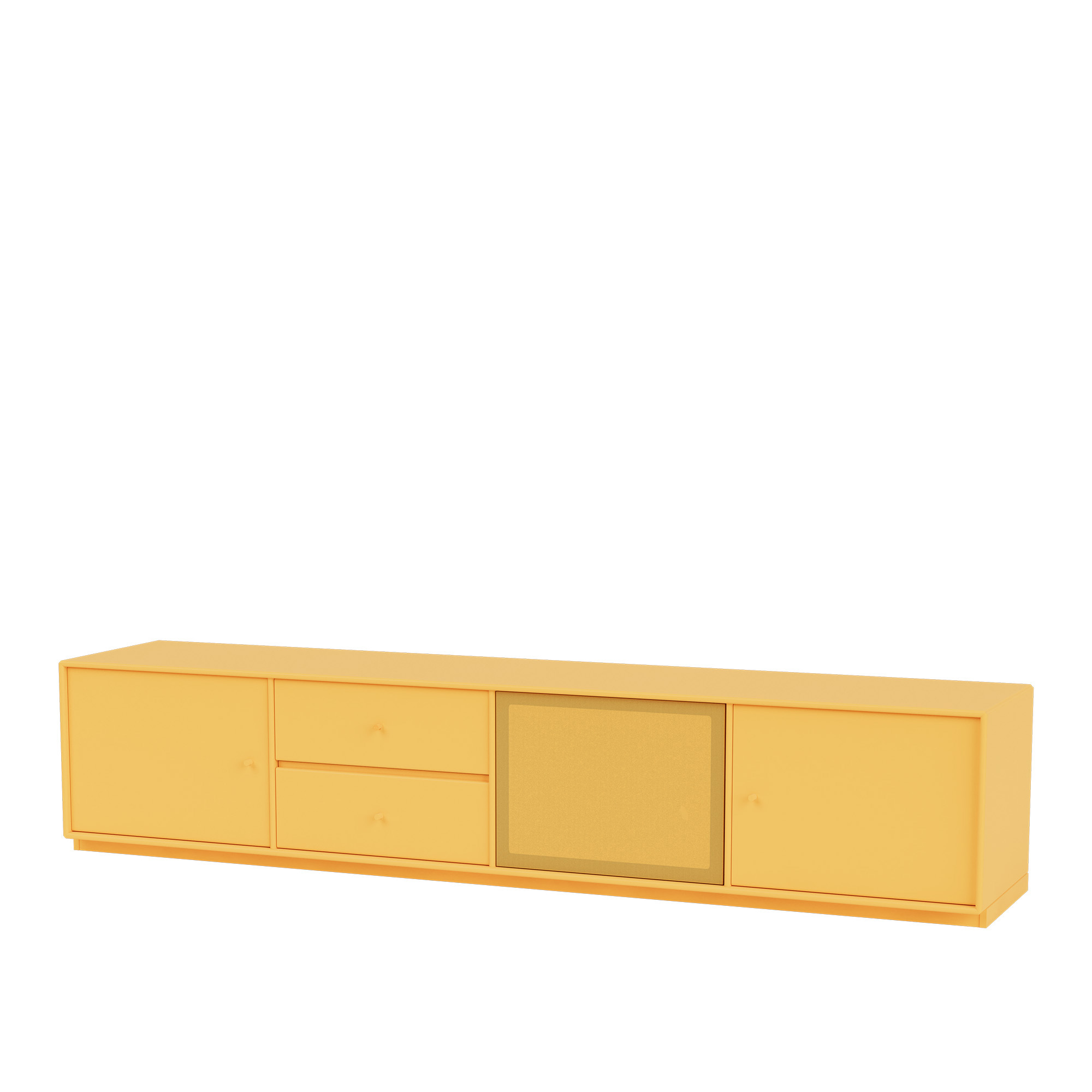 Montana - Octave Viii TV Bench 166-Acacia 06 Plinth 3 cm - TV-b&auml;nkar - Peter J. Lassen - Gul - Tr&auml;