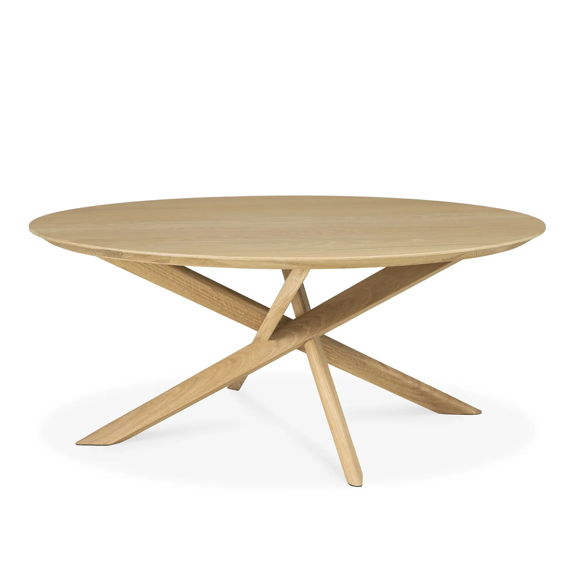 Mikado Round Coffee Table Oak