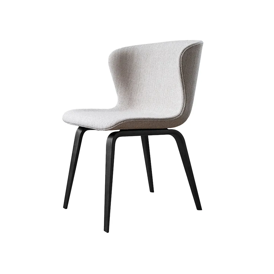 Pipe Chair Wood Black Legs