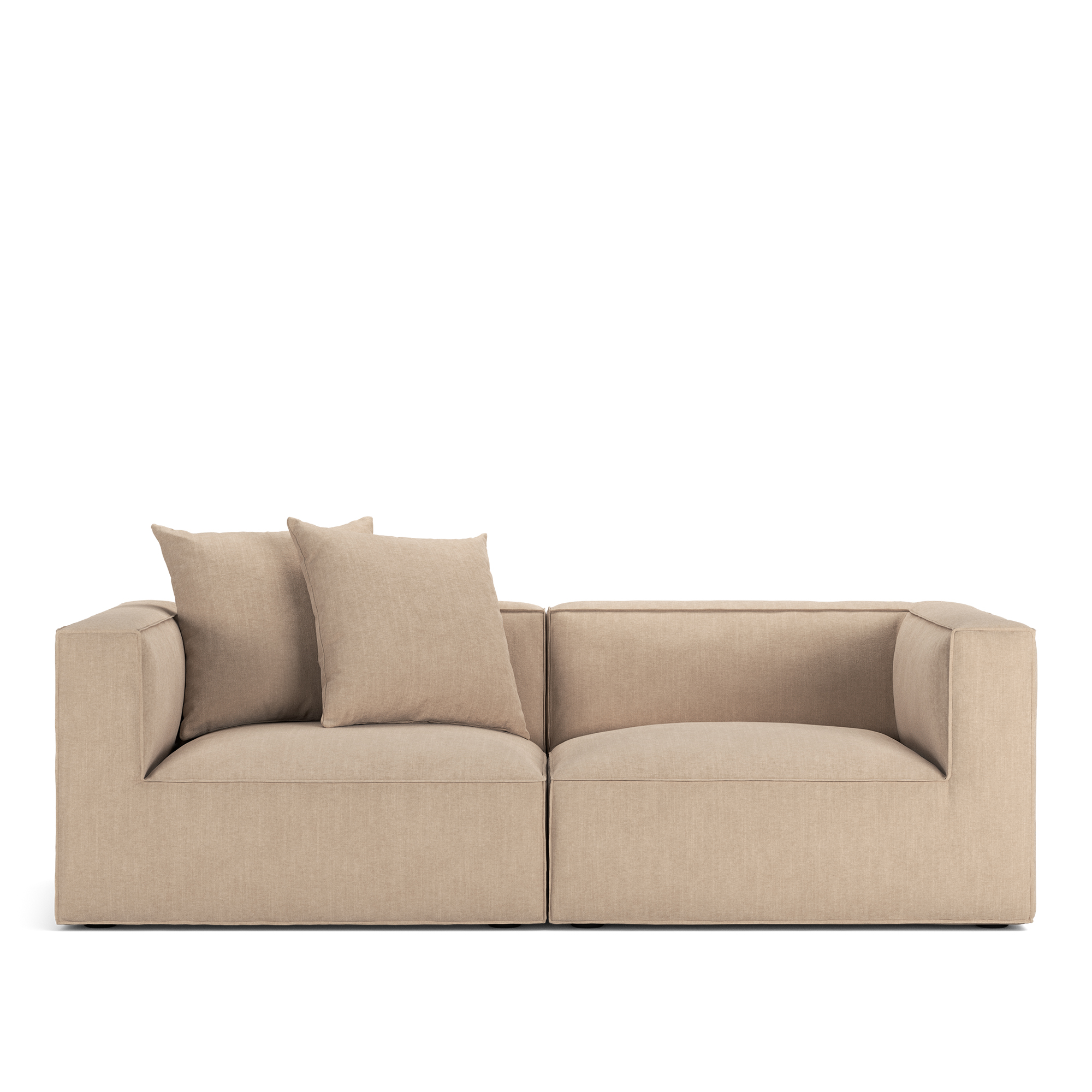 Länna Möbler - Famn 2-Seater Shadow Beige - Soffor | Möbler - Soffor Och Dagbäddar - Soffor | Möbelexperten