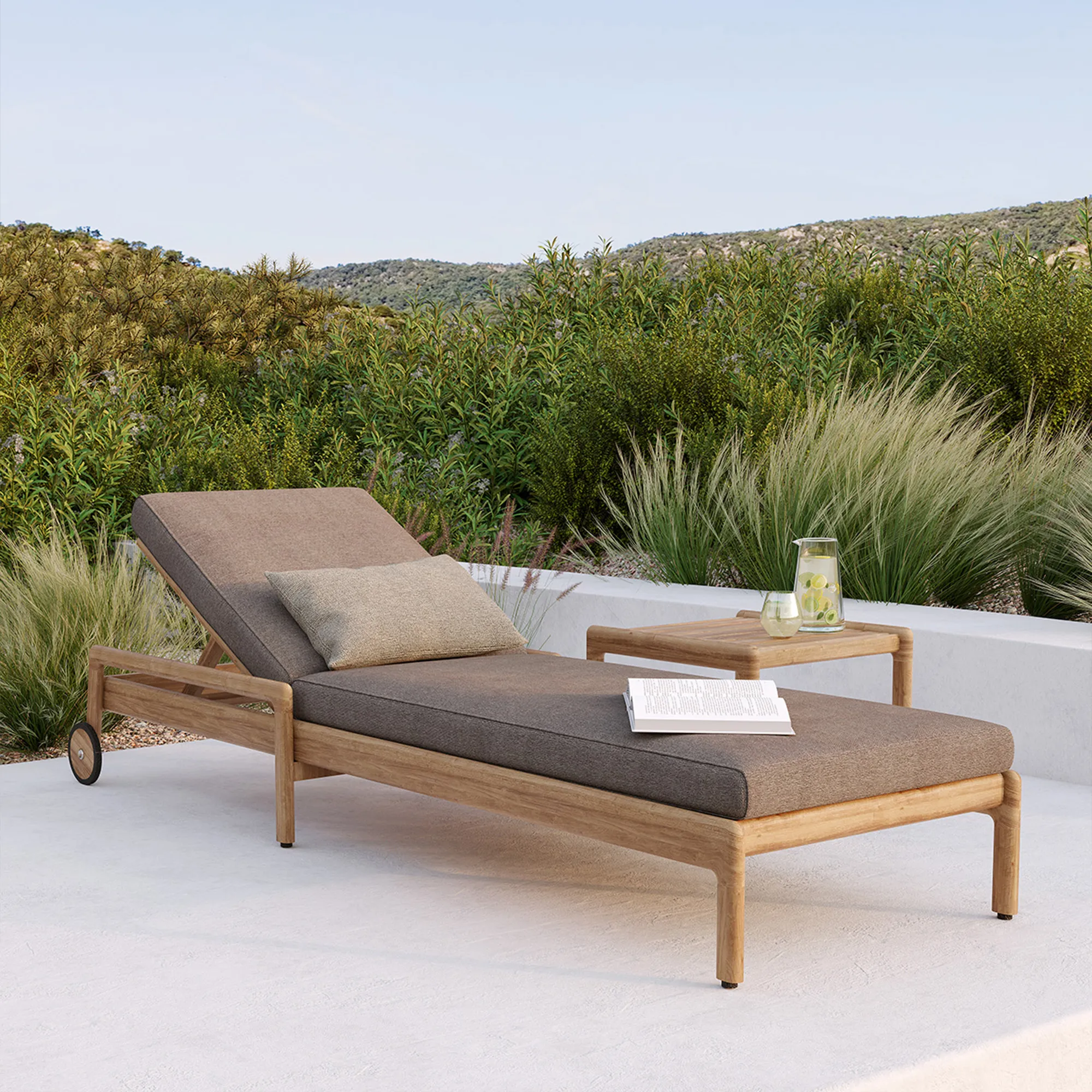Jack Outdoor Adjustable Lounger Frame