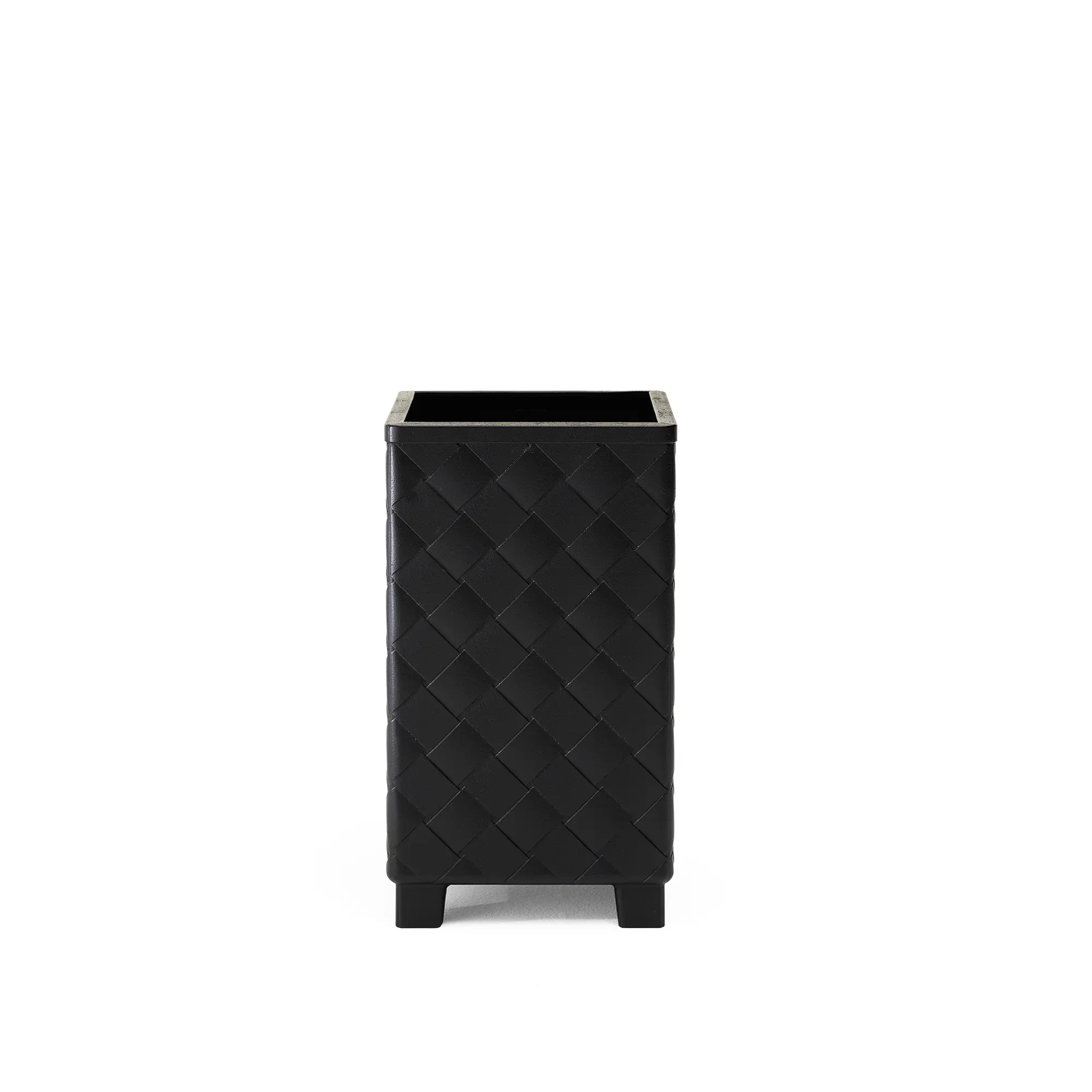 Näver Svartlackerad Aluminium Växtkärl