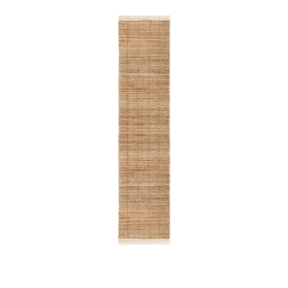 Jute Runner Cream jutematta