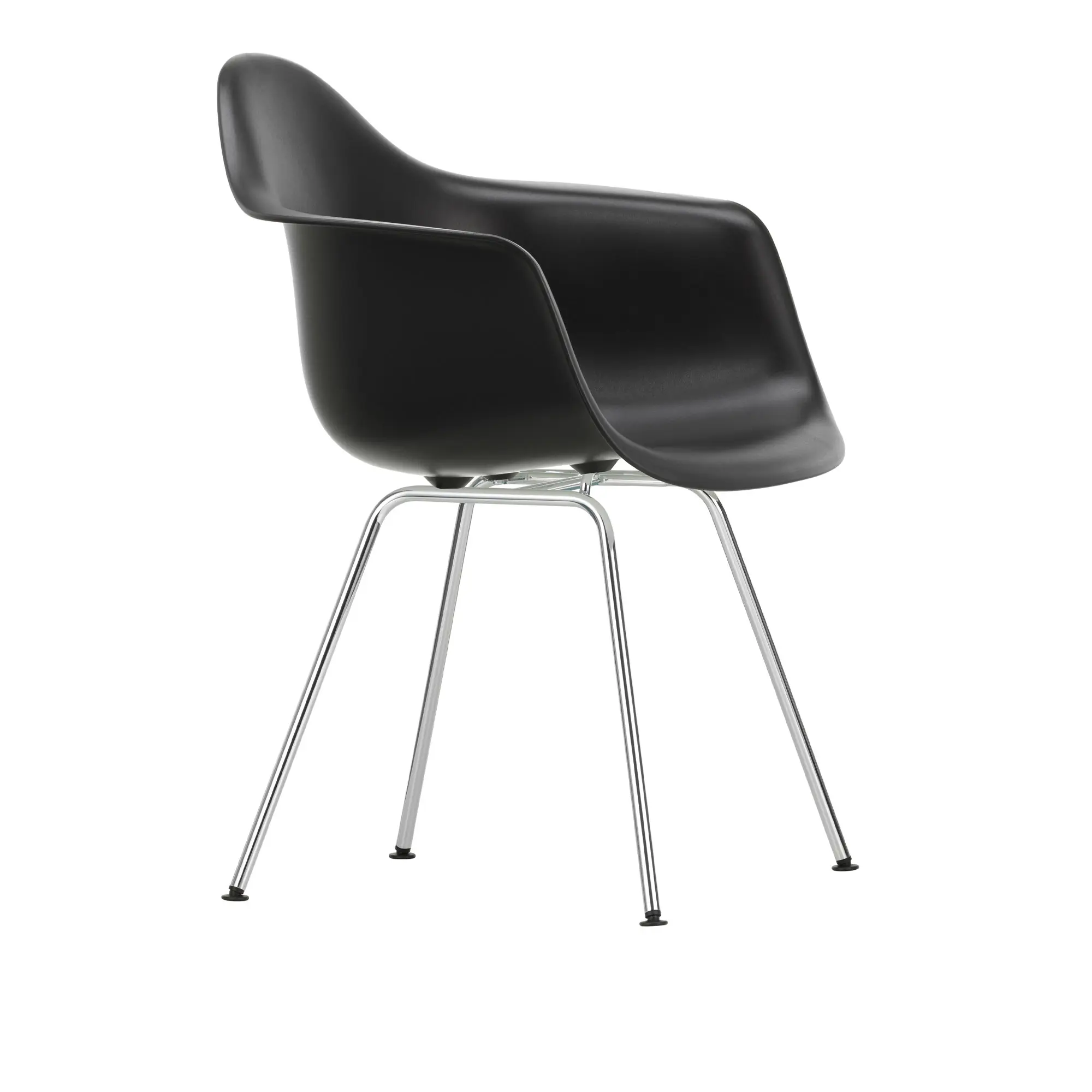 Eames RE Plastic Armchair DAX matstol Chrome