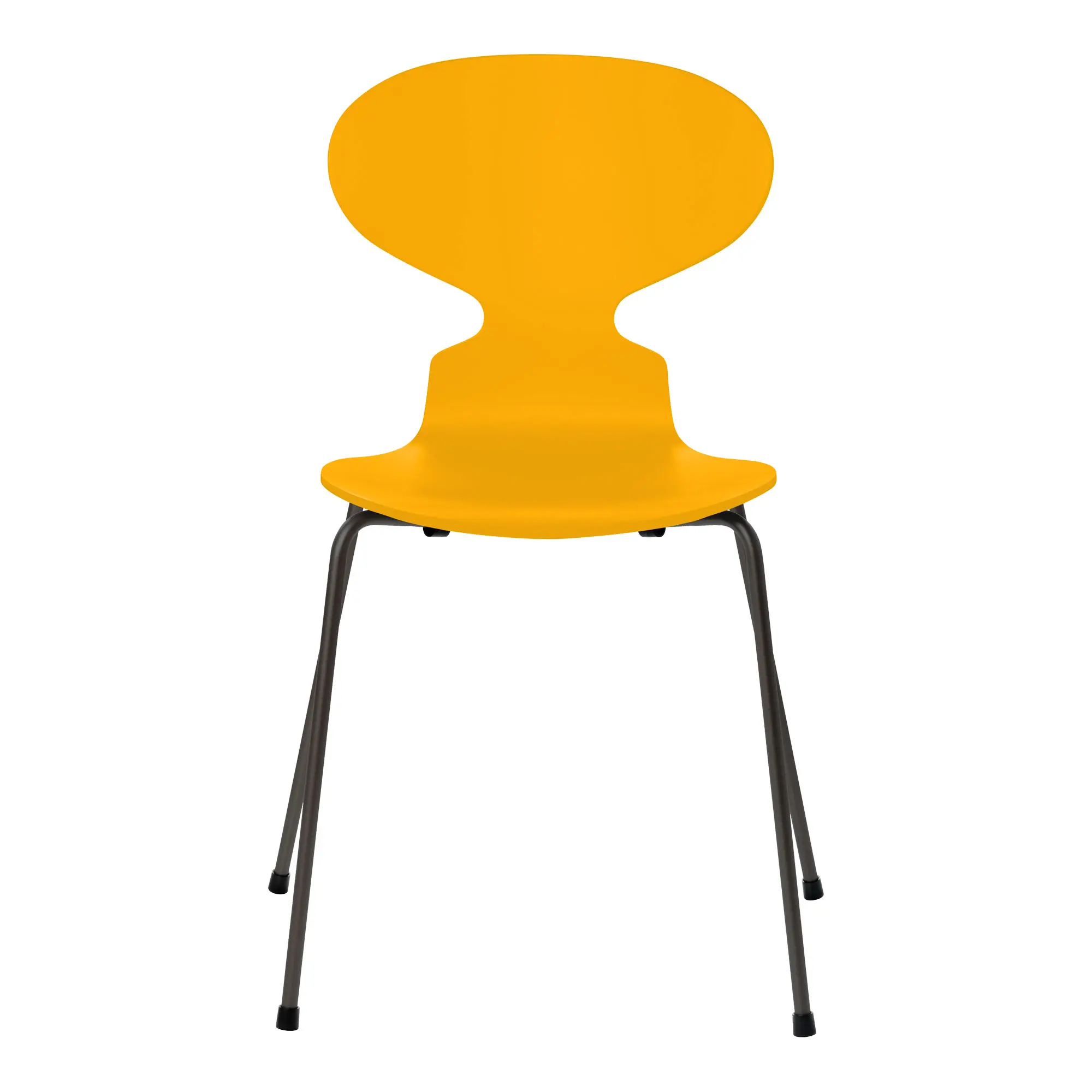 3101 Myran stol Lacquered Beech Veneer Warm Graphite