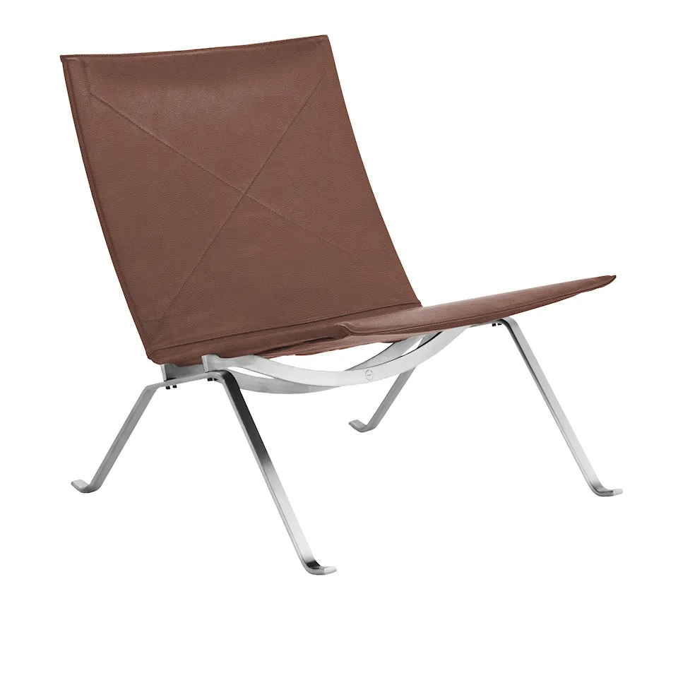 PK22 fåtölj läder