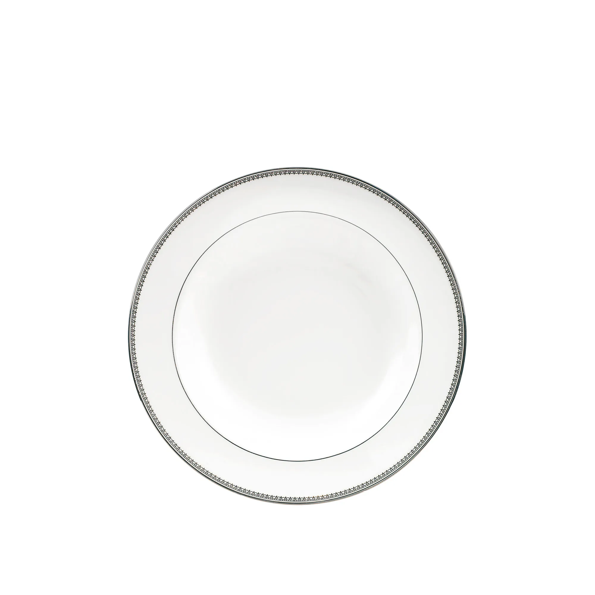 Vera Wang Lace Platinum Soup Plate