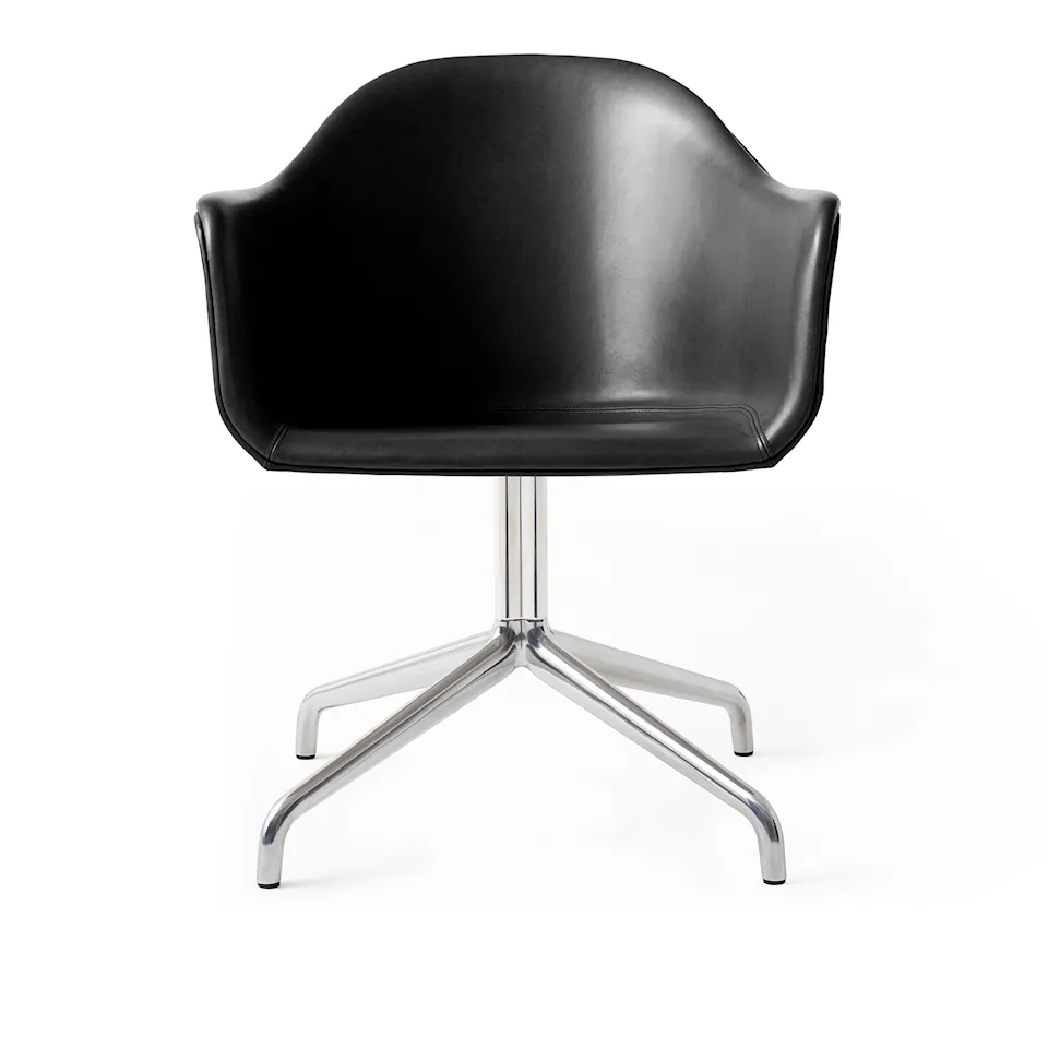 Harbour Swivel kontorsstol polerad aluminium
