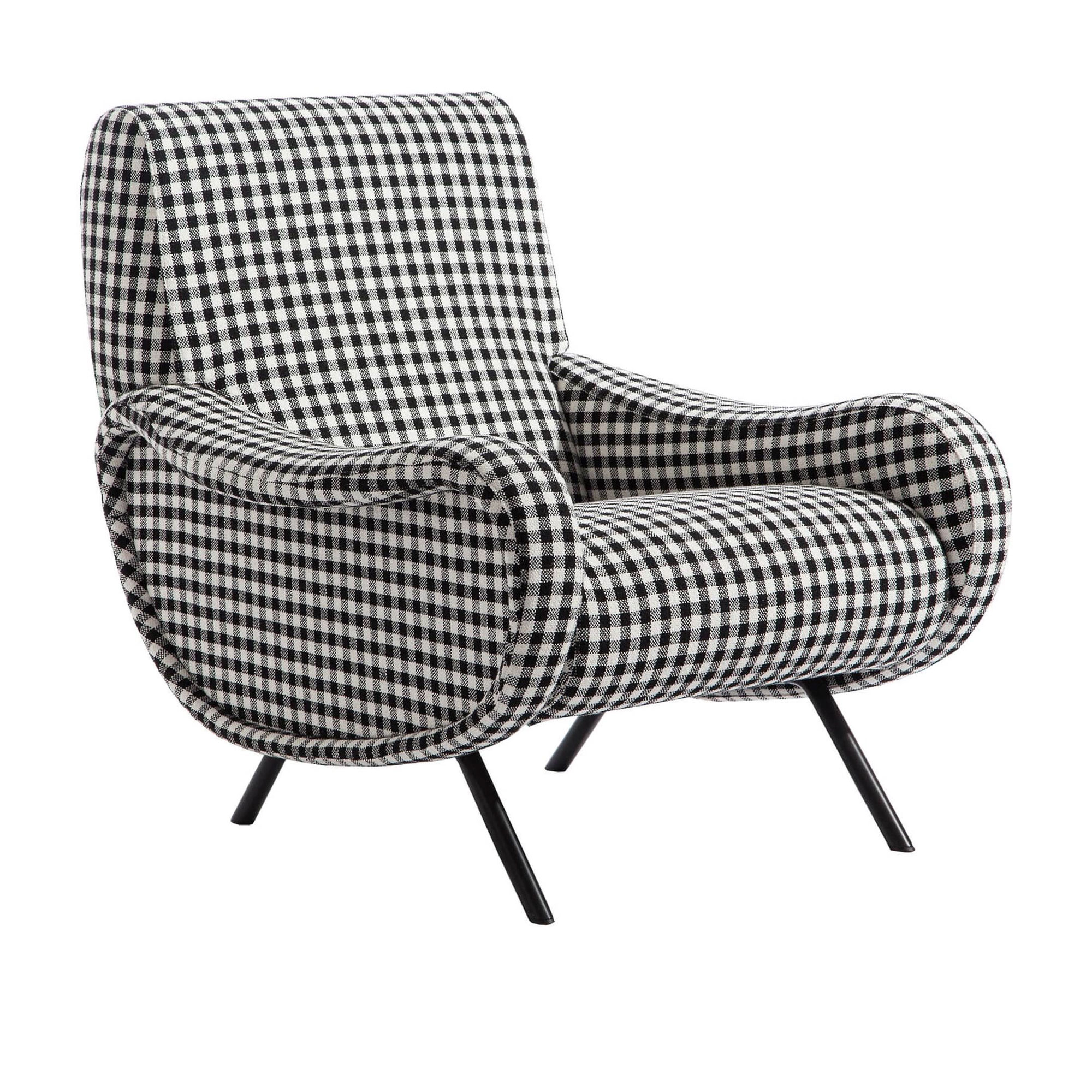 Cassina - 720 Lady Iconic Edition - Fåtöljer - Marco Zanuso - Grå - Metall/Trä