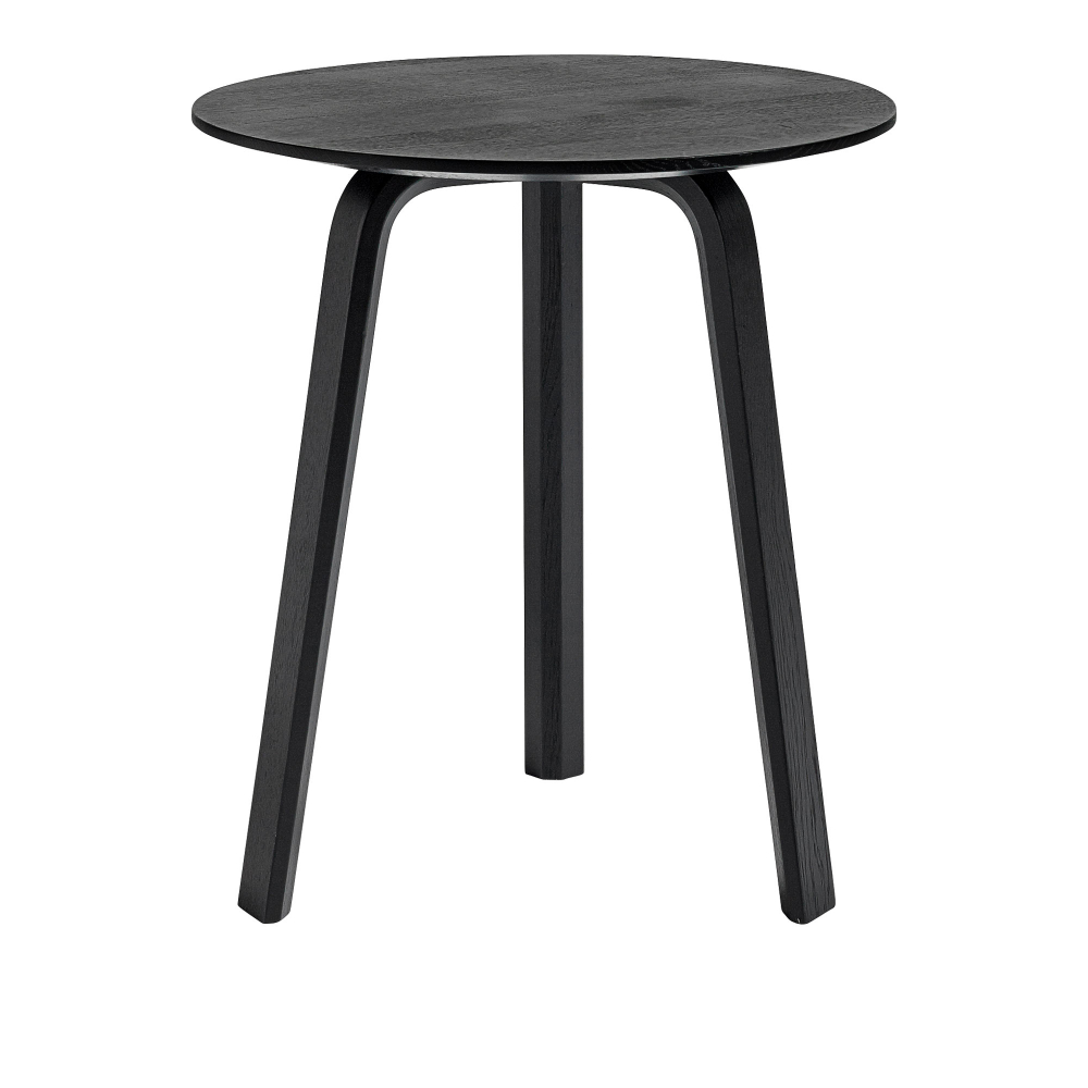 HAY - Bella Coffee Table, Black, Ø45 x H49 cm - Soffbord - Svart - Trä