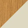 Natural Oak/Blanc Colombe