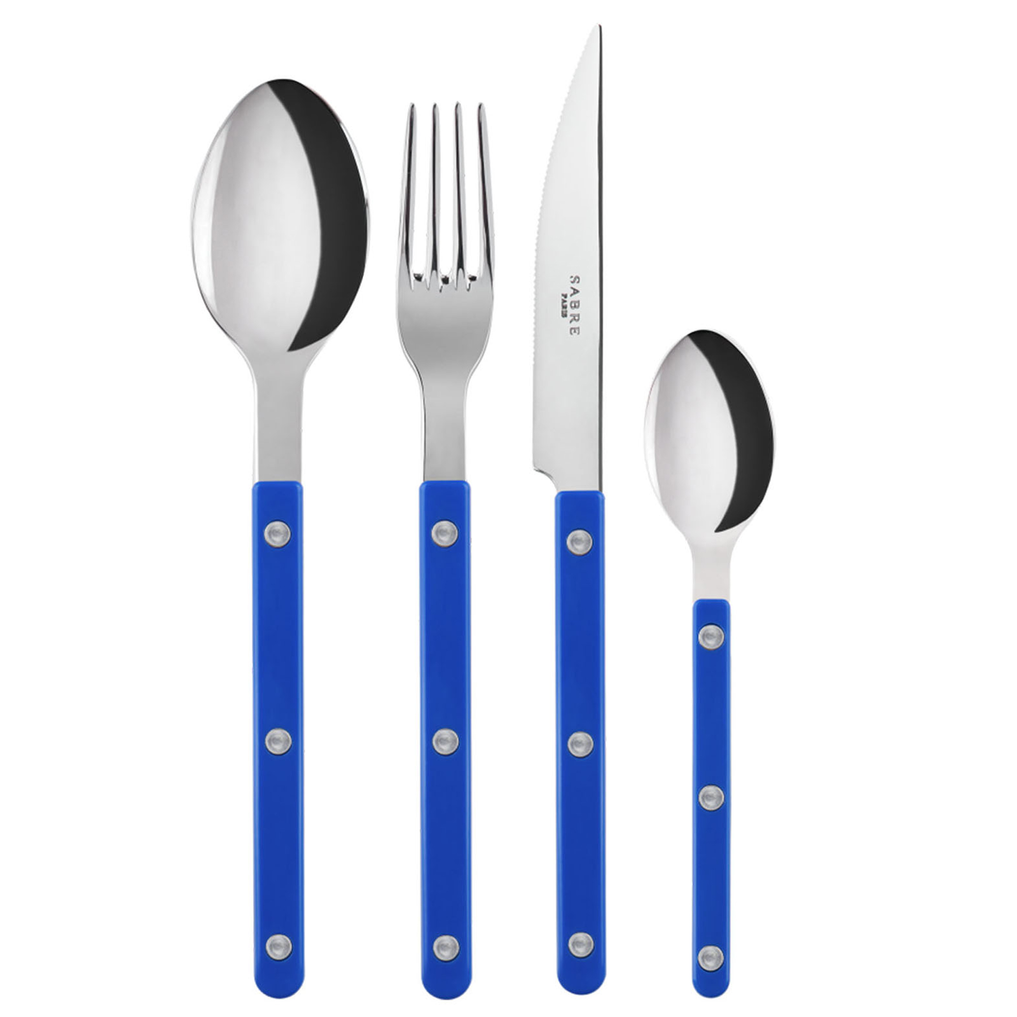 Sabre Paris - Bistrot solid bestickset 24 delar lapis blue - Bestickset | Servering - Bestick - Bestickset | Möbelexperten