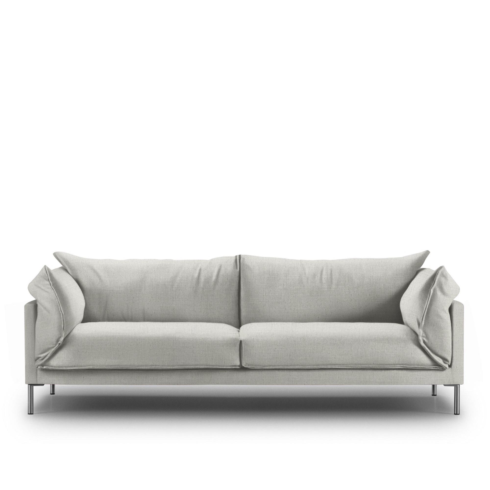 Eilersen - Butterfly 2-sits, Bredd: 240 cm, Tyg: Kat. 3  - Cross - 7 - Soffor - Jens Juul Eilersen,Yuzuru Nishiyama - Beige