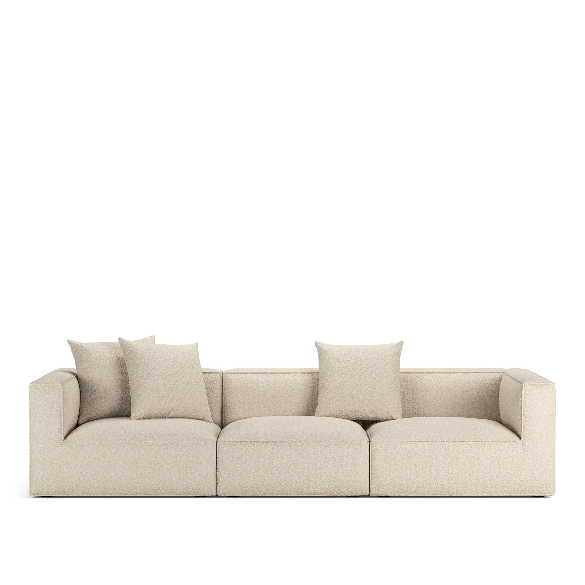 Länna Möbler - Famn 3-Seater Ascot White 00 - Soffor | Möbler - Soffor Och Dagbäddar - Soffor | Möbelexperten