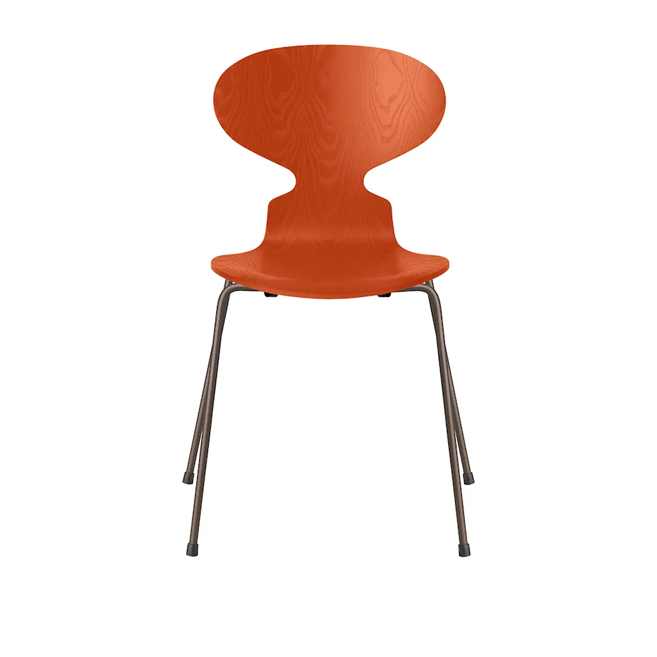 3101 Myran stol Coloured Ash Veneer Brown Bronze