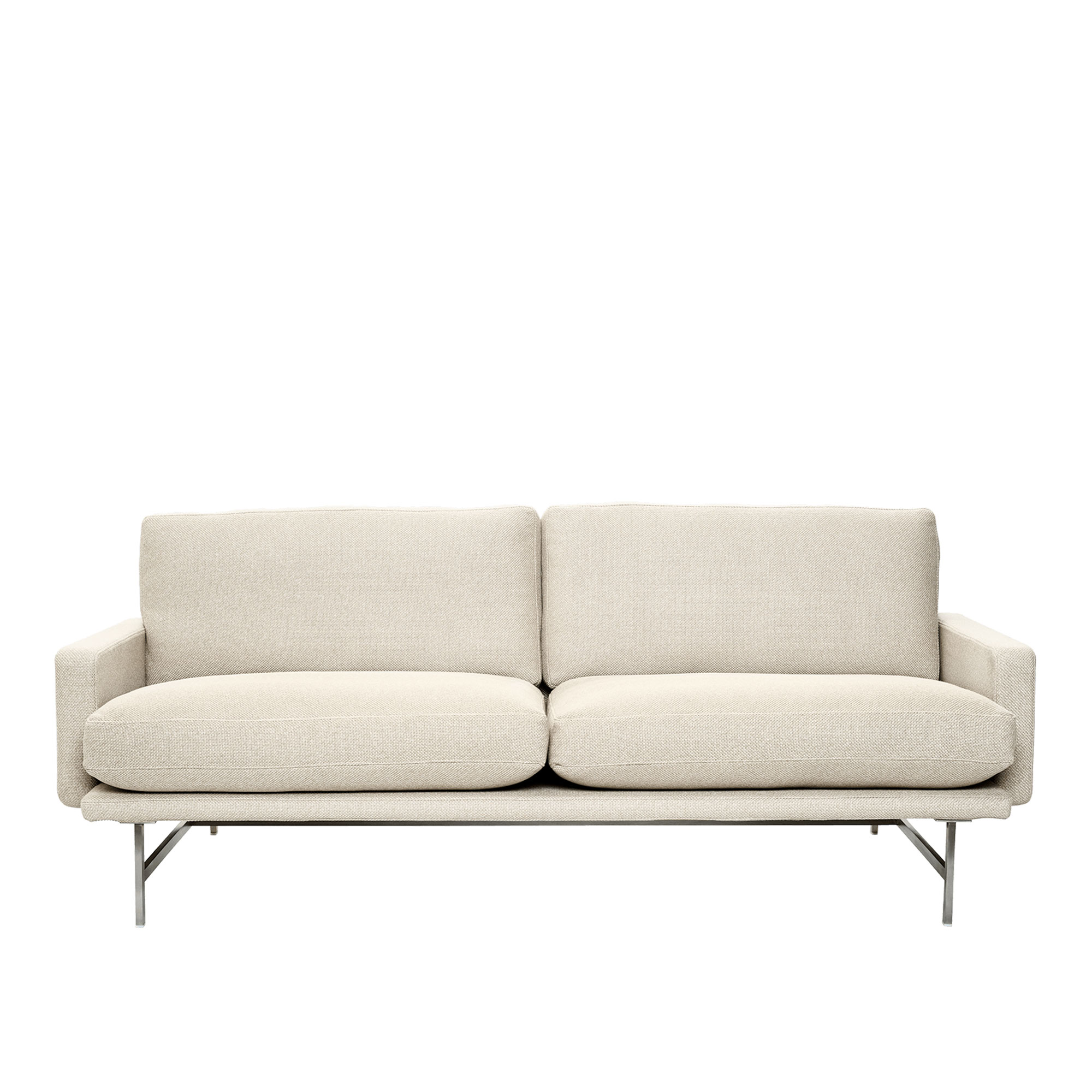 Fritz Hansen - PL112 Lissoni 2-sits, Tyg, Tonus 207 - Soffor - Piero Lissoni - Röd