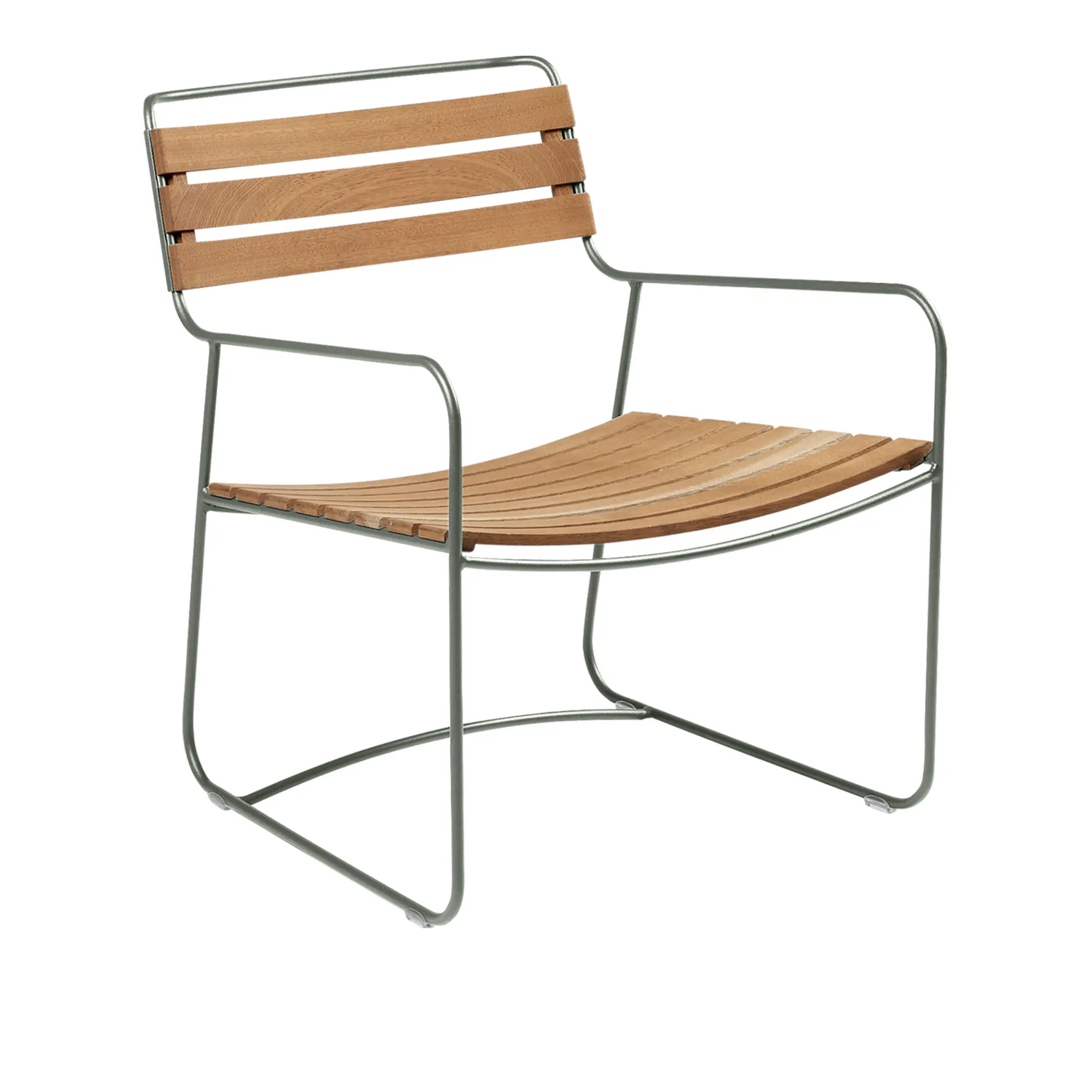 Surprising Teak Low Armchair