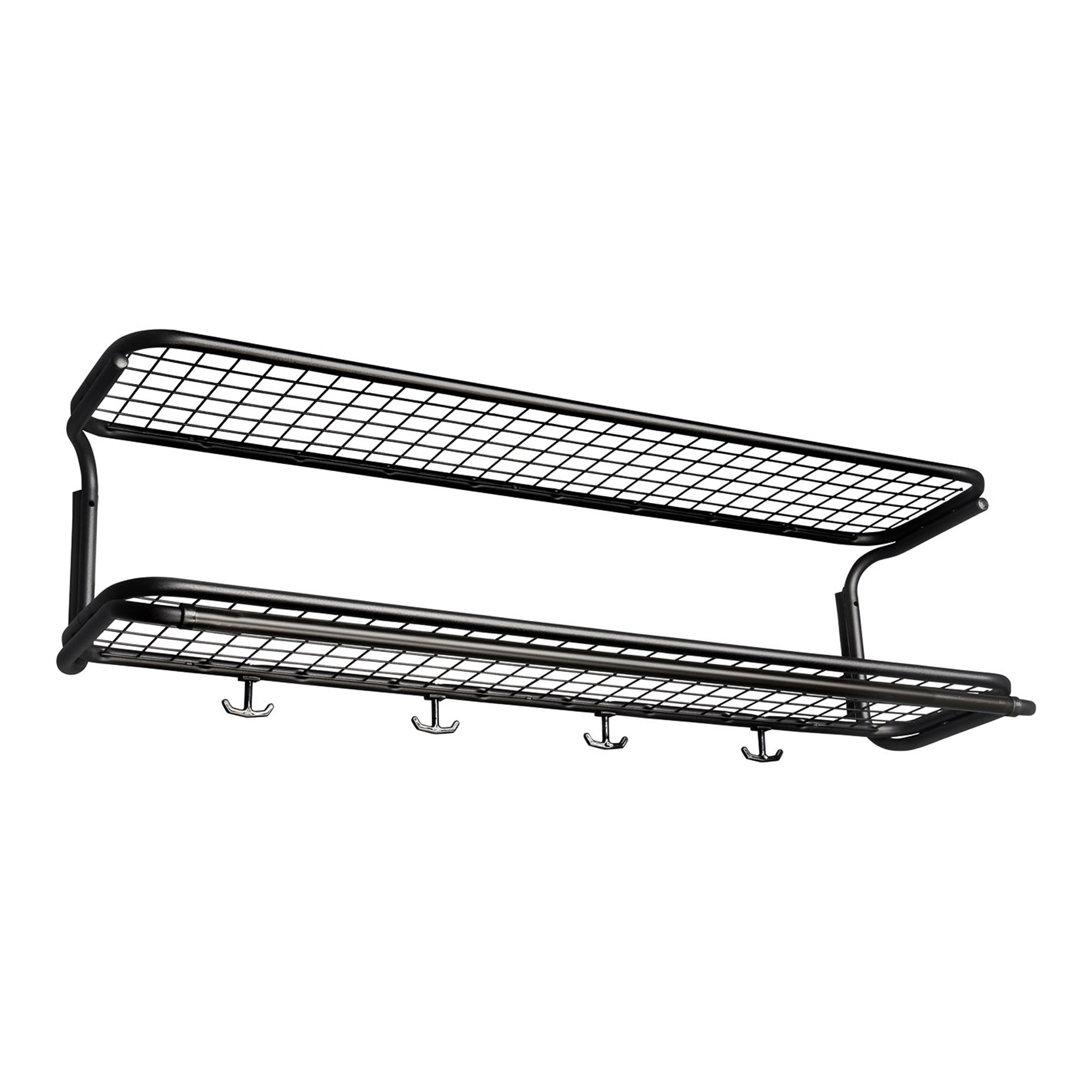 Essem Design - Classic 650 Hatthylla Svart/Svart, 100 cm - Hatthyllor och skohyllor - Gunnar Bolin - Svart - Metall/Plast