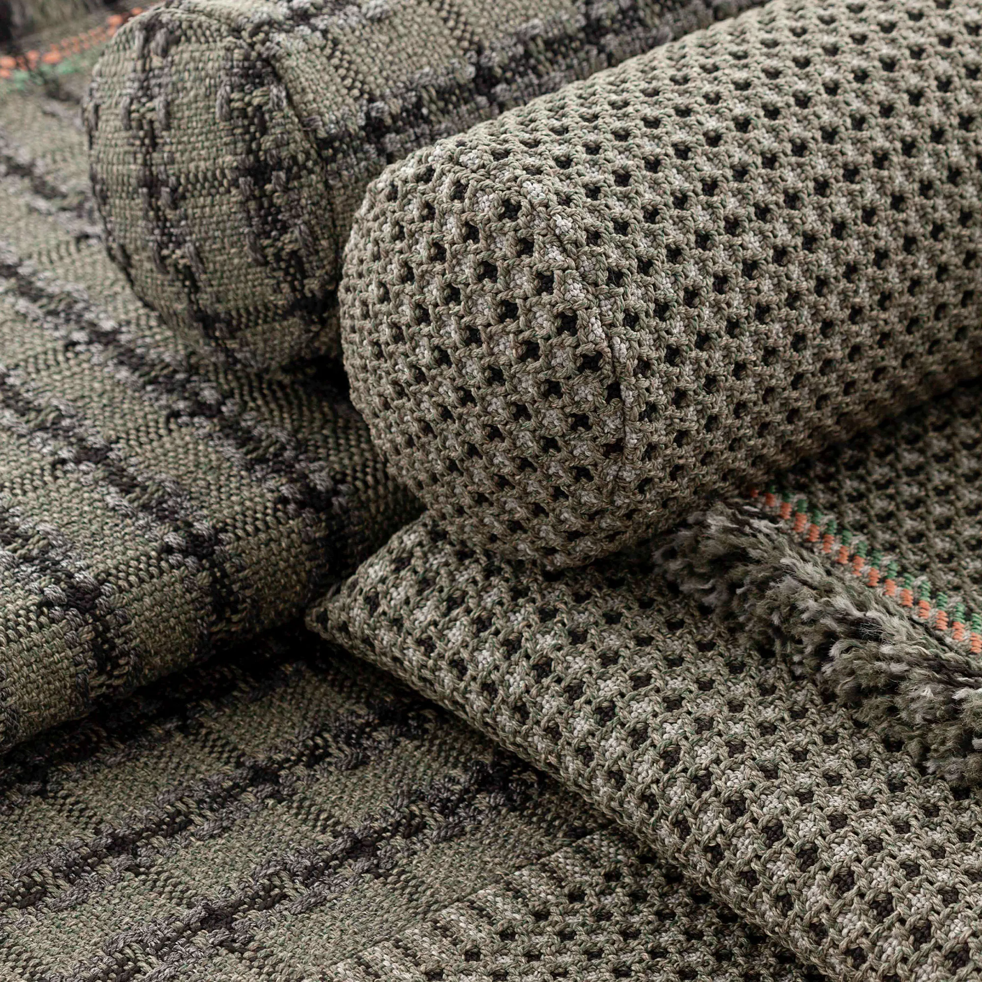 Garden Layers Small Roll - Gofre Green