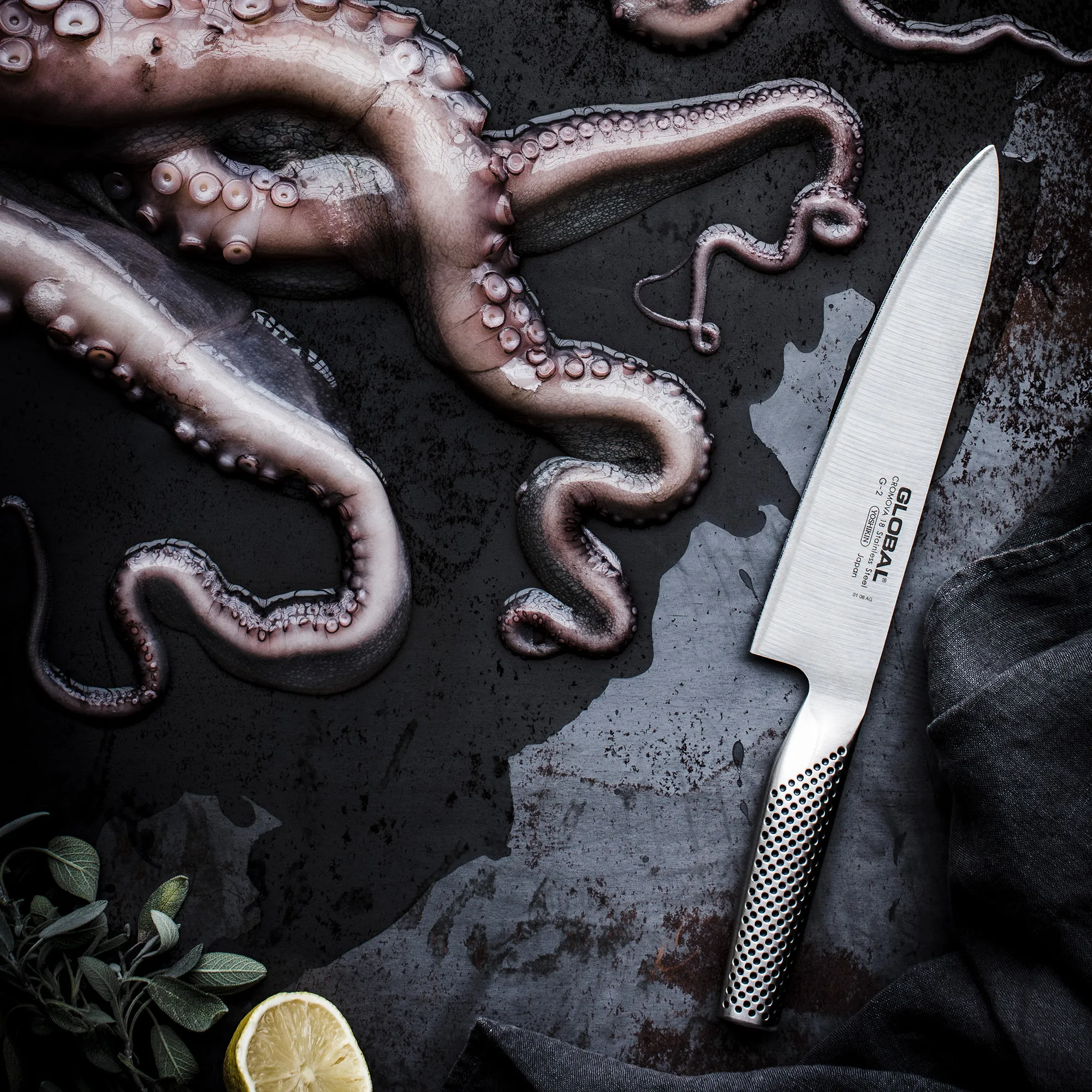 Global G-2 Kockkniv 20 cm