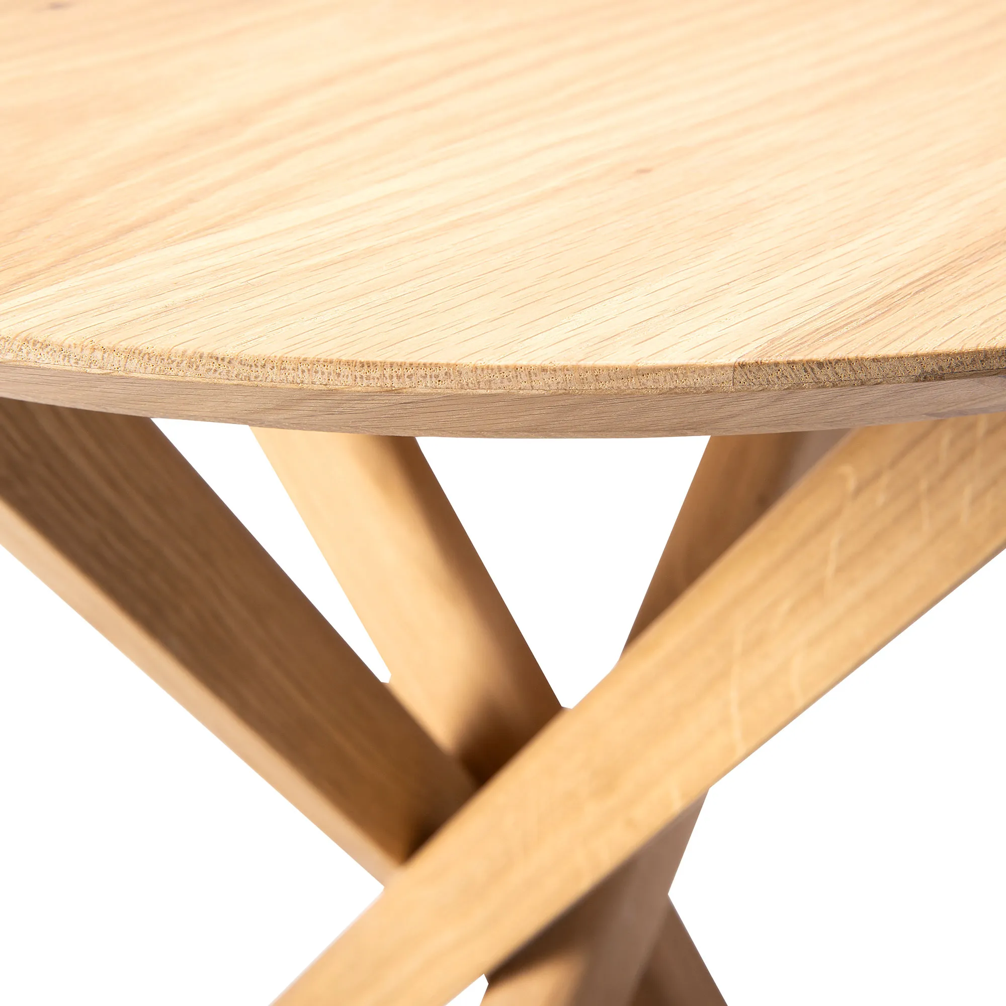 Mikado Oval Coffee Table Oak