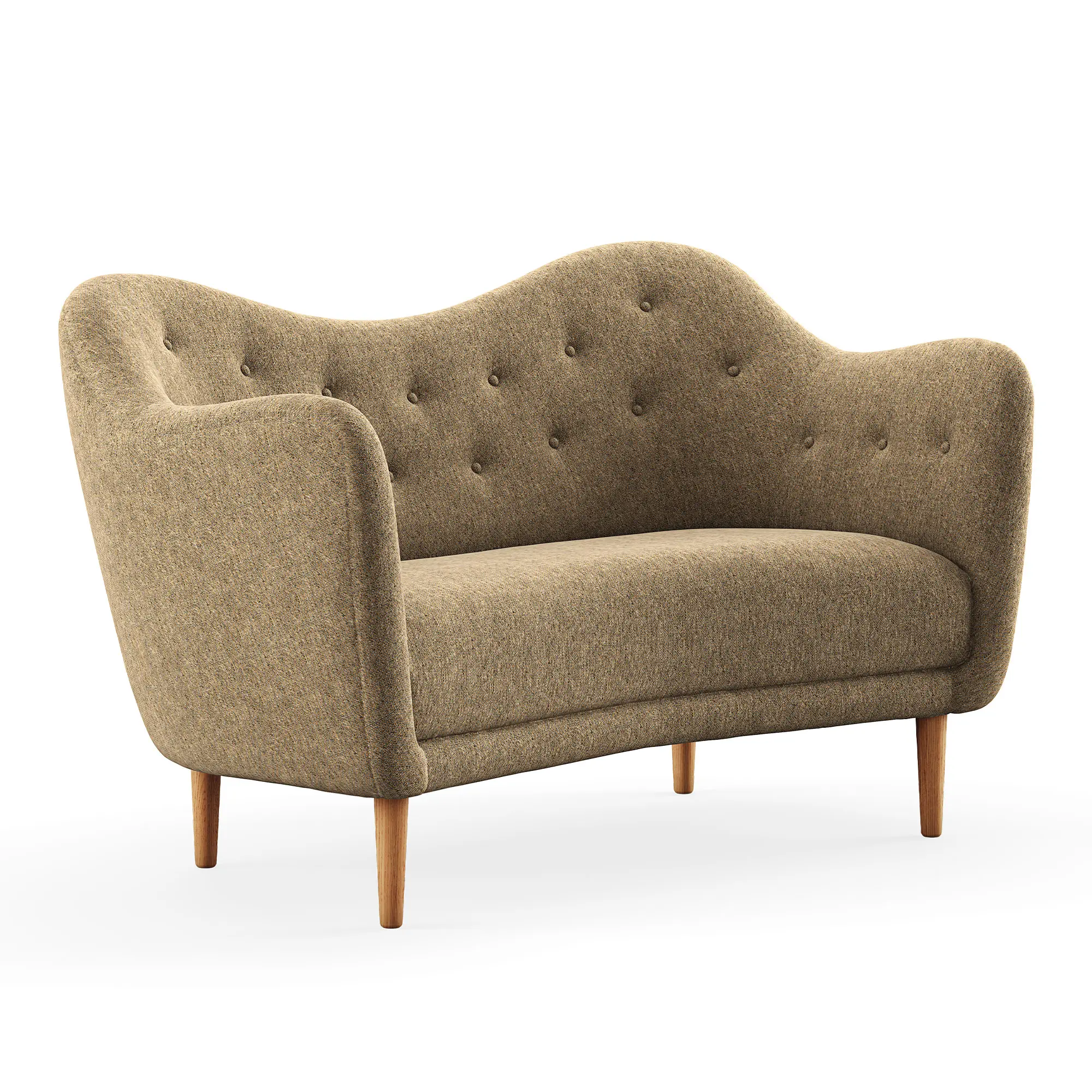 46 sofa Dark oiled oak