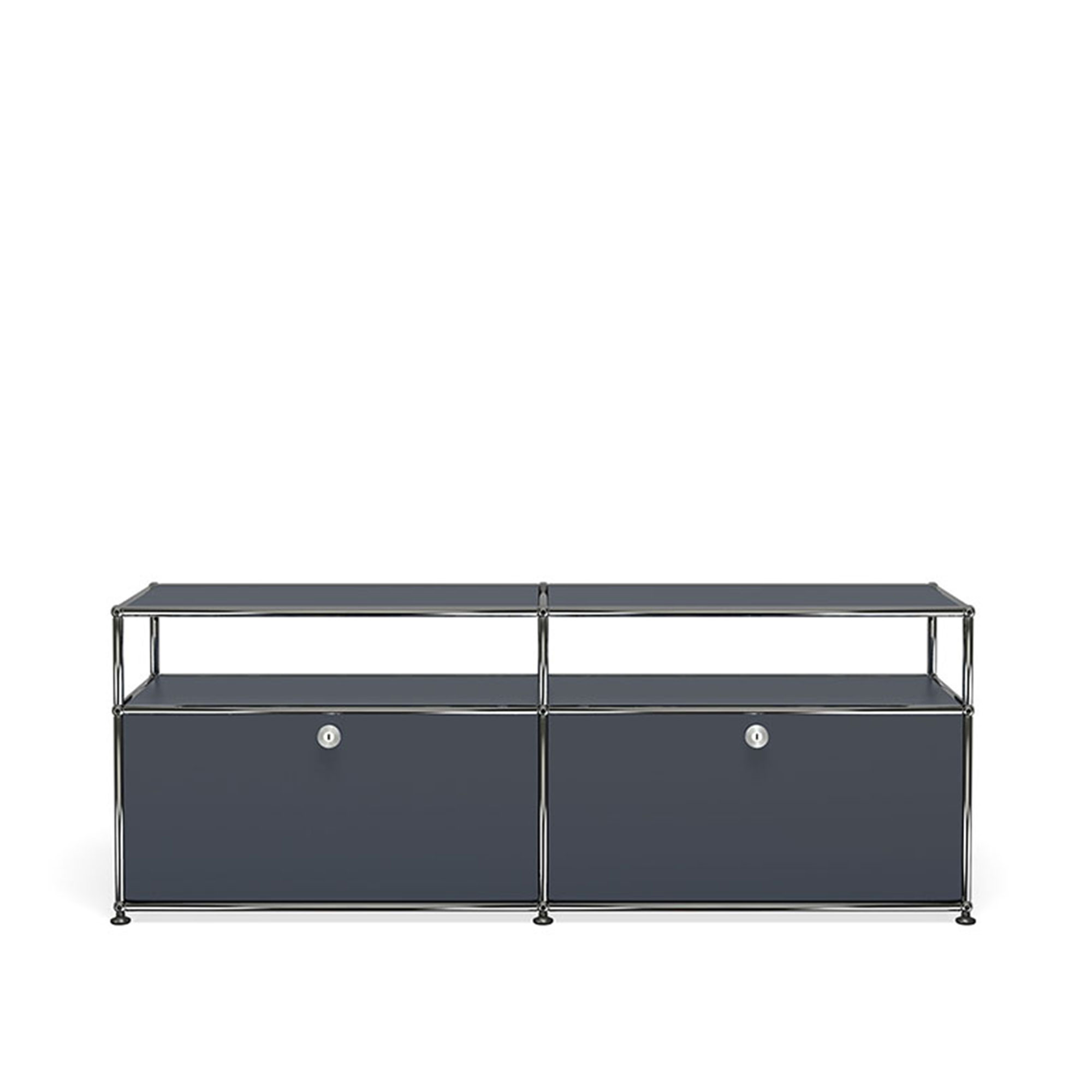 USM - USM Haller 42 Sideboard, Anthracite - Fritz Haller,Paul Schärer - Grå - Metall